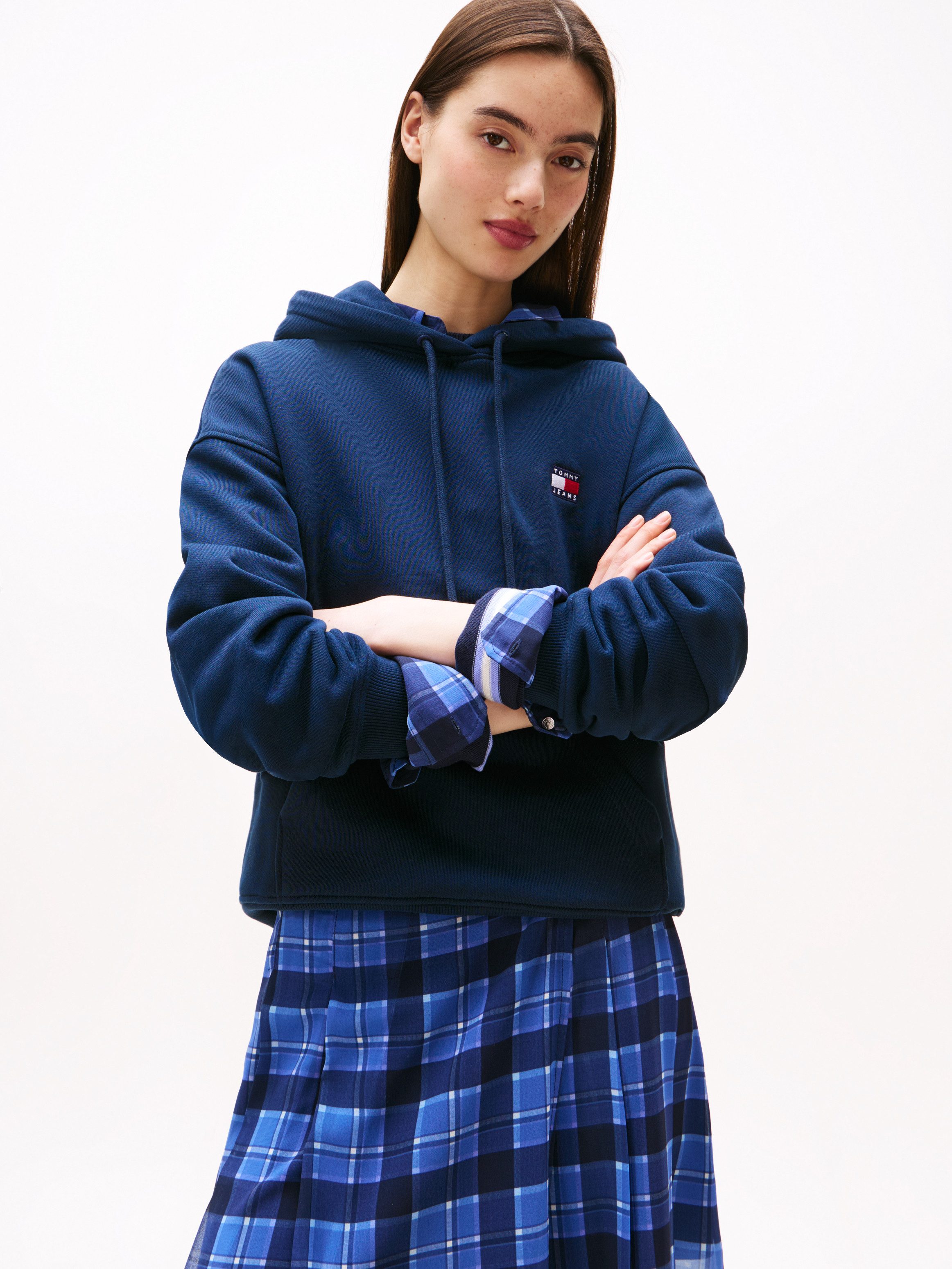 TOMMY JEANS Hoodie TJW BXY BADGE HOODIE EXT