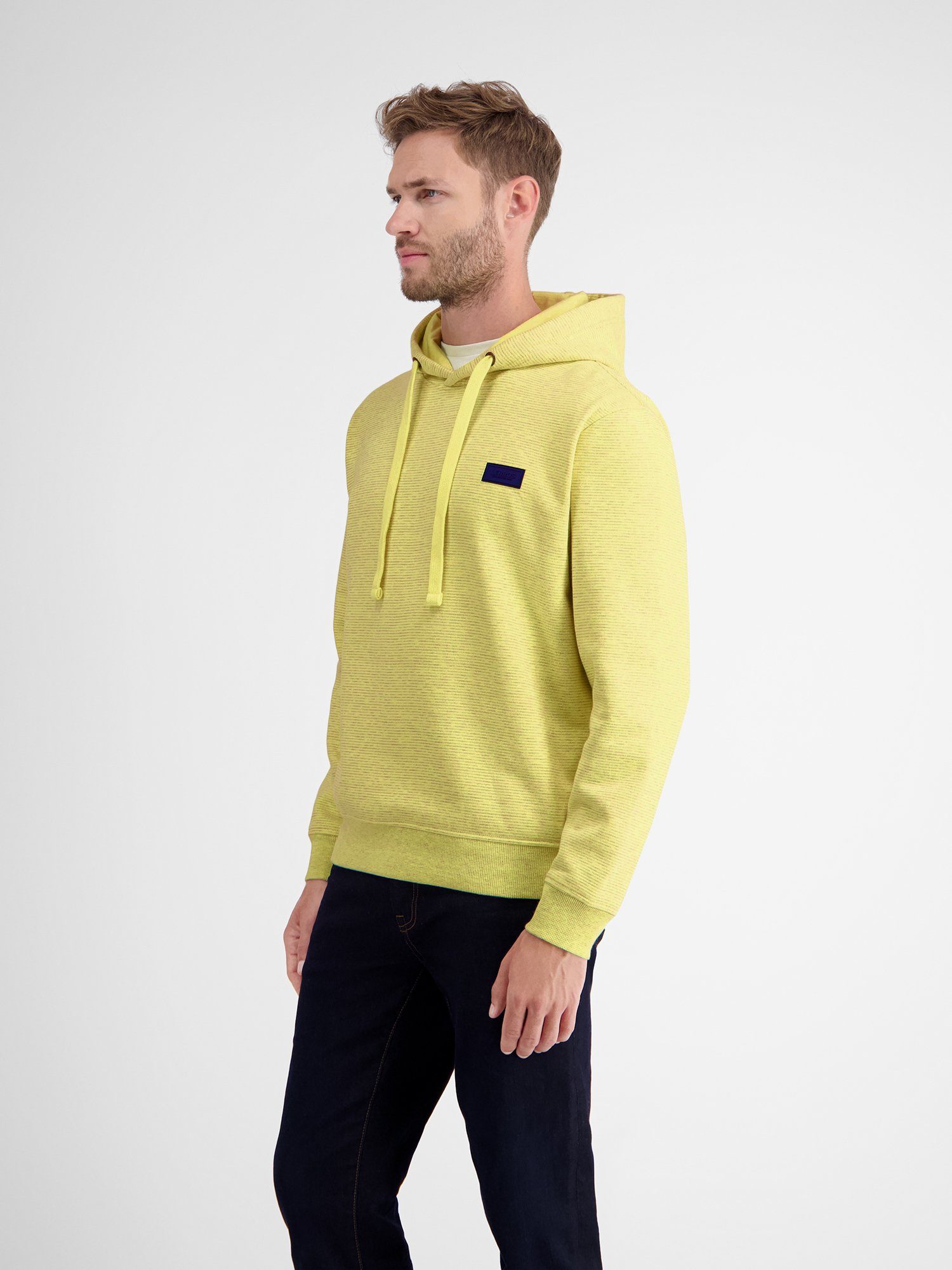 Lerros Hoodie LERROS sweatshirt hoodie in zachte structuurkwaliteit