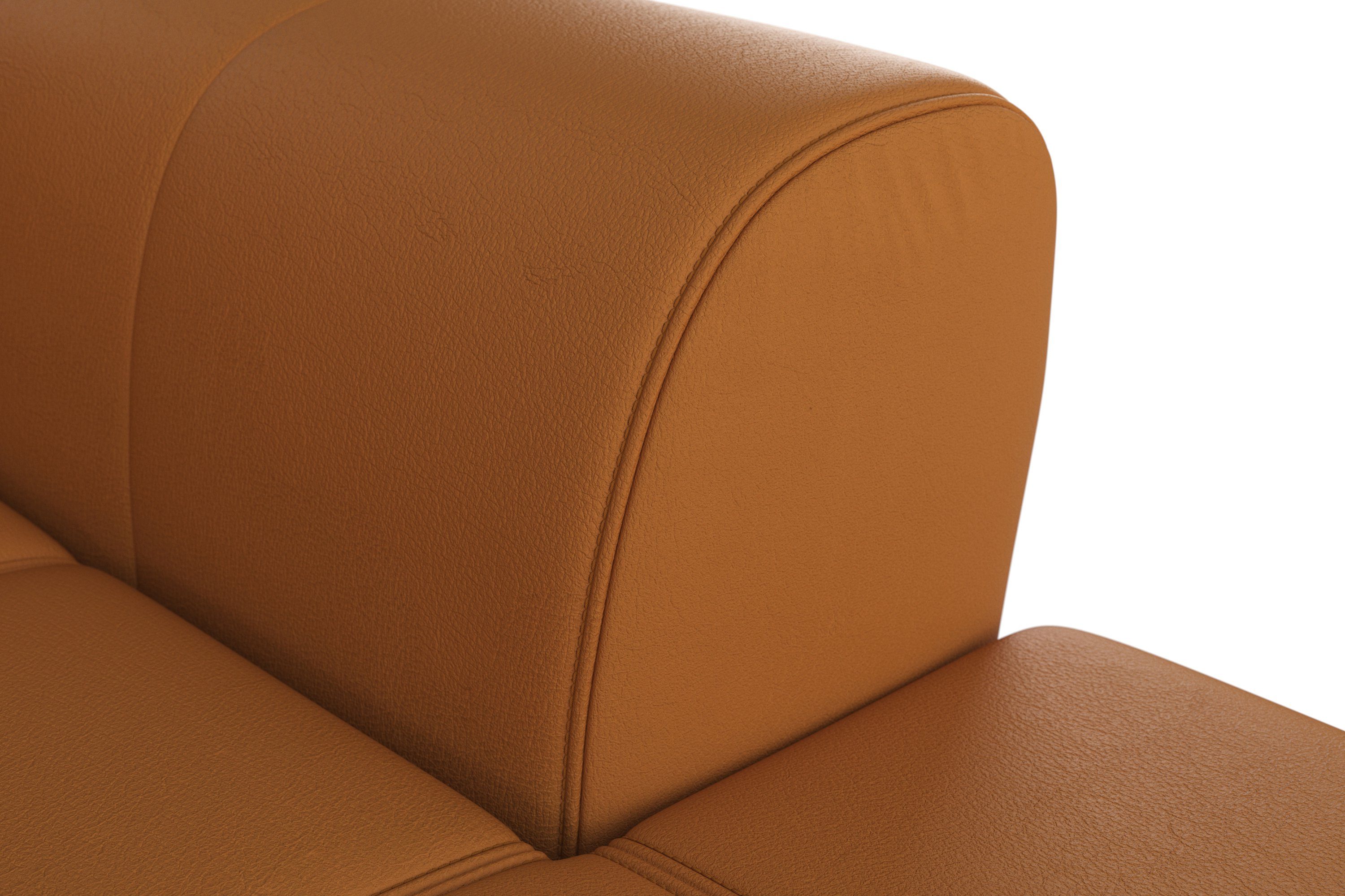 sit&more Zithoek Bendigo U-vorm inclusief zitdiepteverstelling, bodemvrijheid 15 cm, in 2 pootkleuren