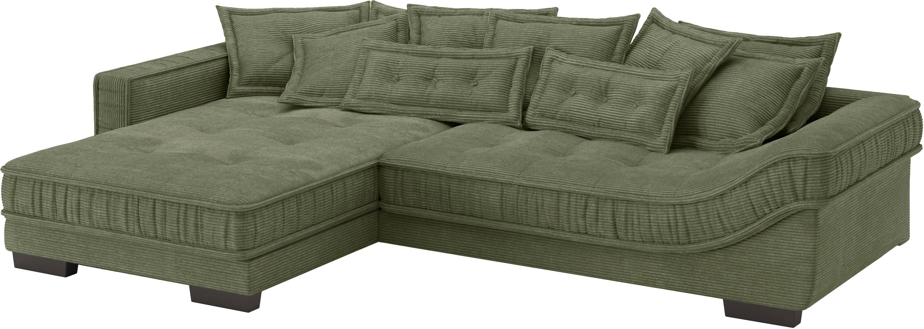 Mr. Couch Hoekbank Diwan II DuraFlex L-vorm DuraFlex koudschuim bekleding, tot 140 kg, 4 bekledingskwaliteiten