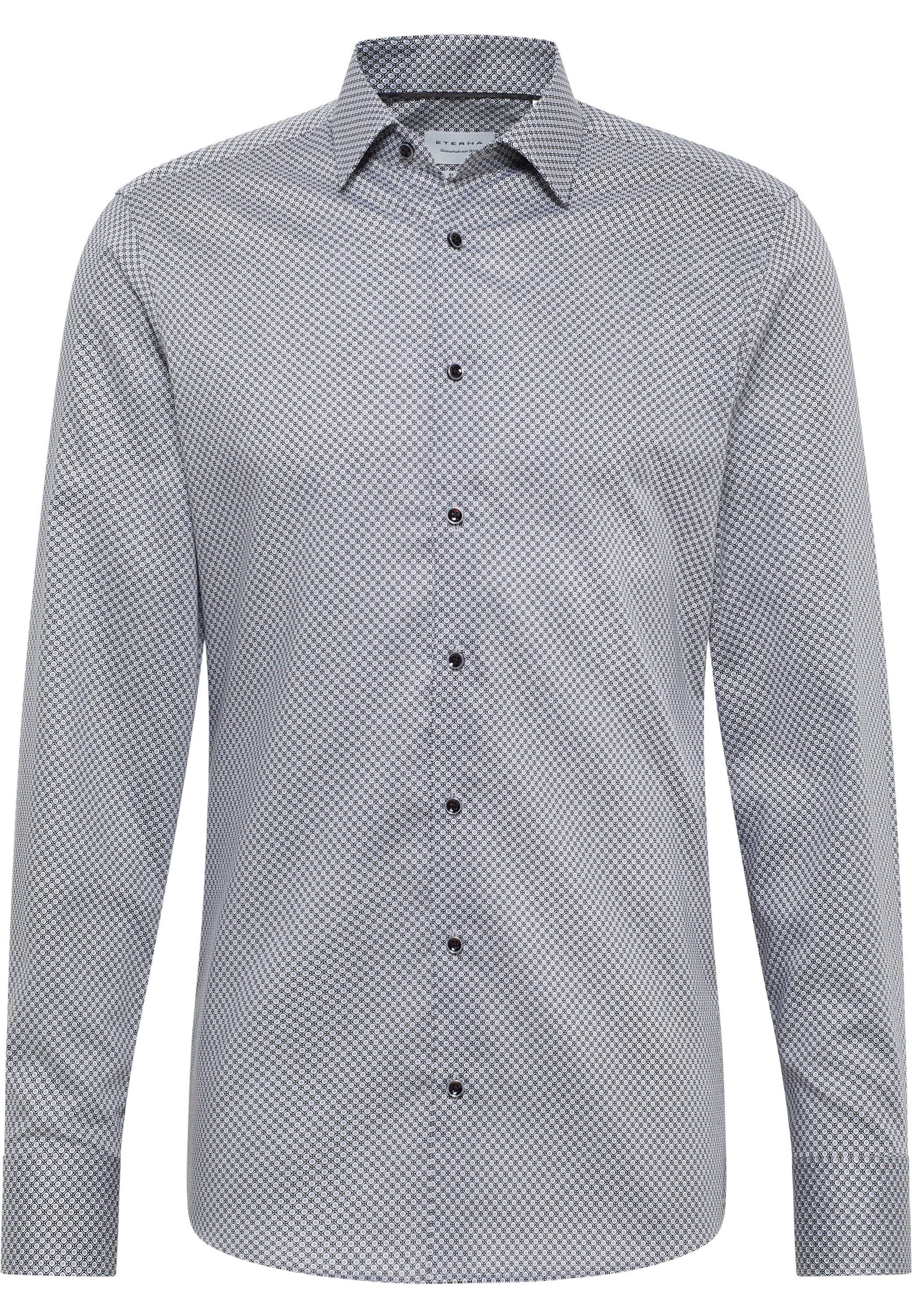 Eterna Overhemd met lange mouwen Slim fit NON IRON (strijkvrij)