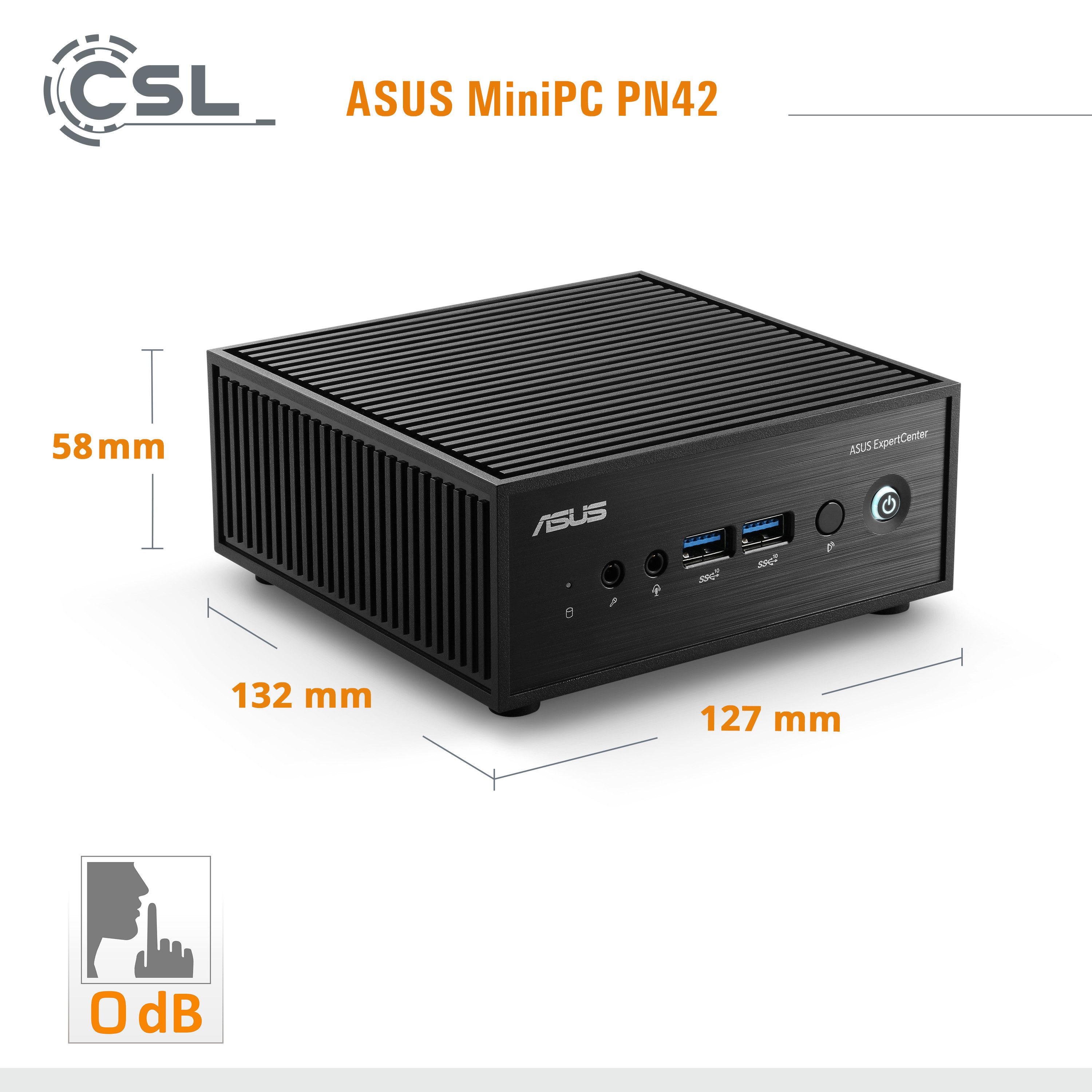 Asus Mini-pc ASUS PN42 Intel N200 Windows 11