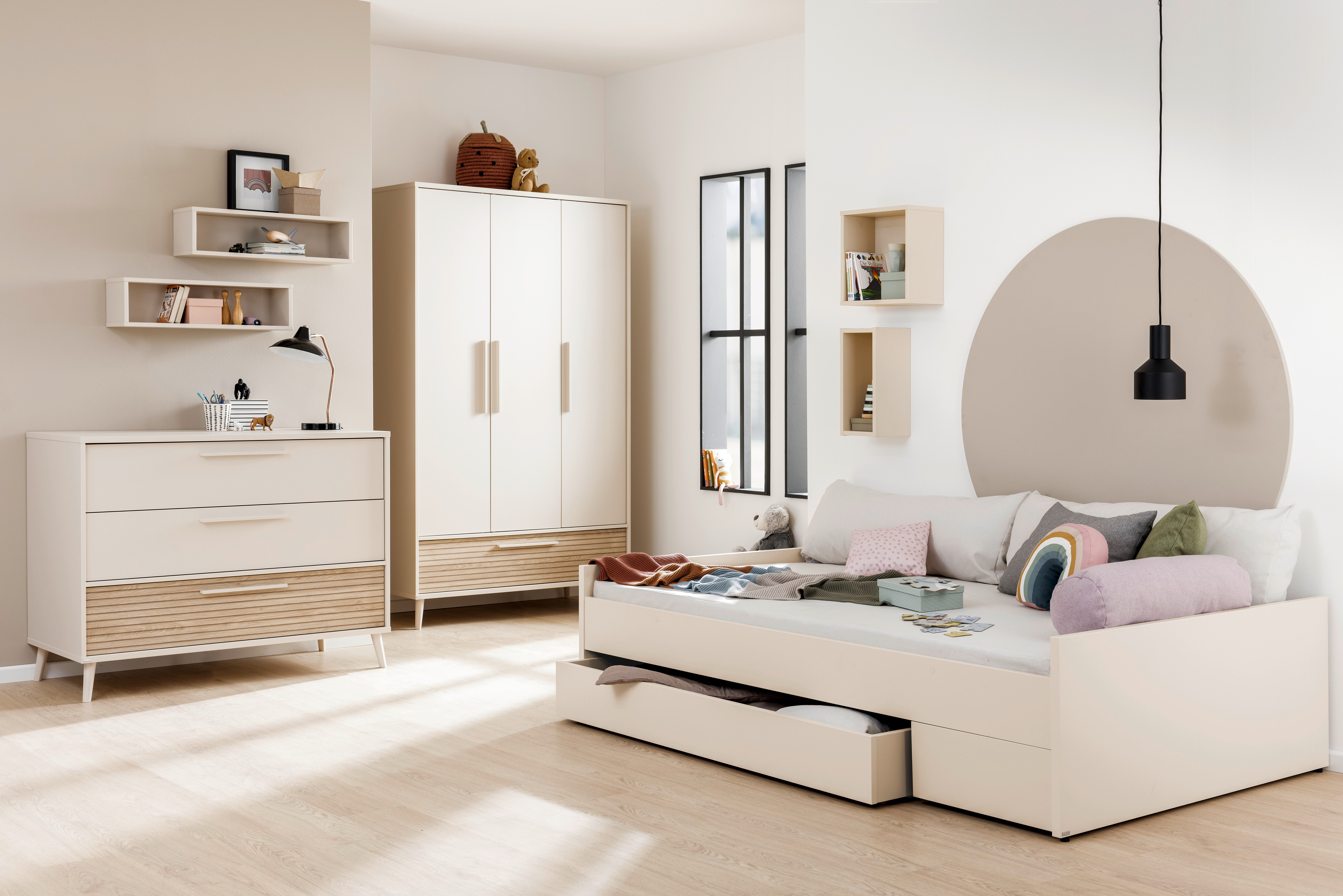 PAIDI Kinderwelten Bedlade onderbed extra opbergruimte, in verschillende kleuren en twee andere maten!