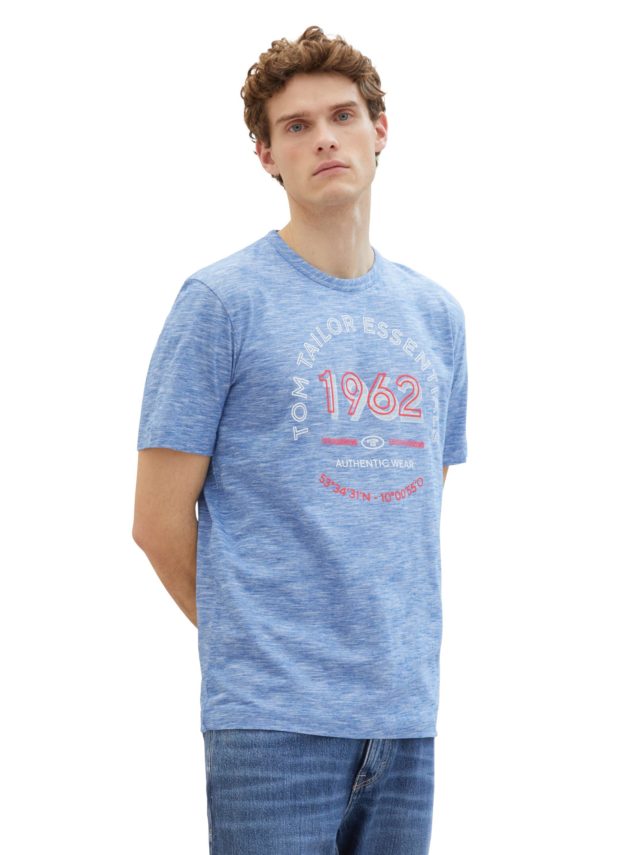 Tom Tailor Shirt met print met frontprintlogo