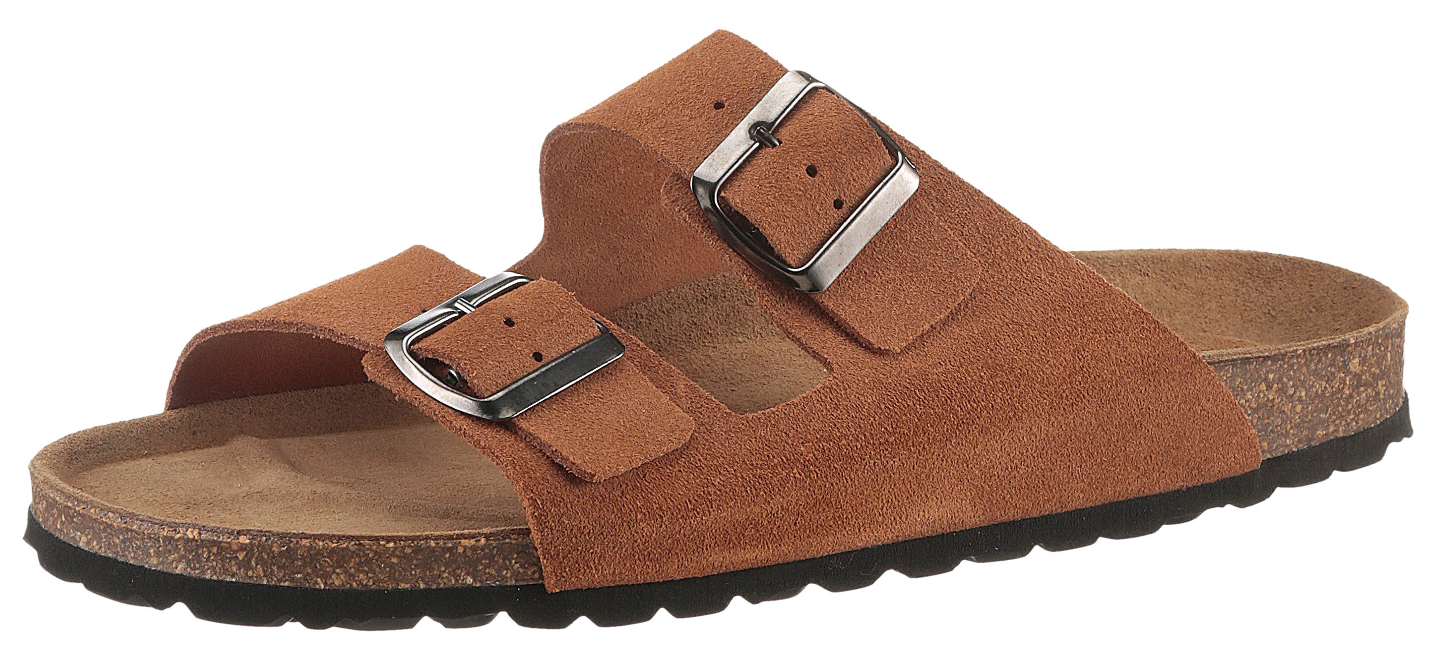 Man's World Slippers heren slippers maat 41 bruin