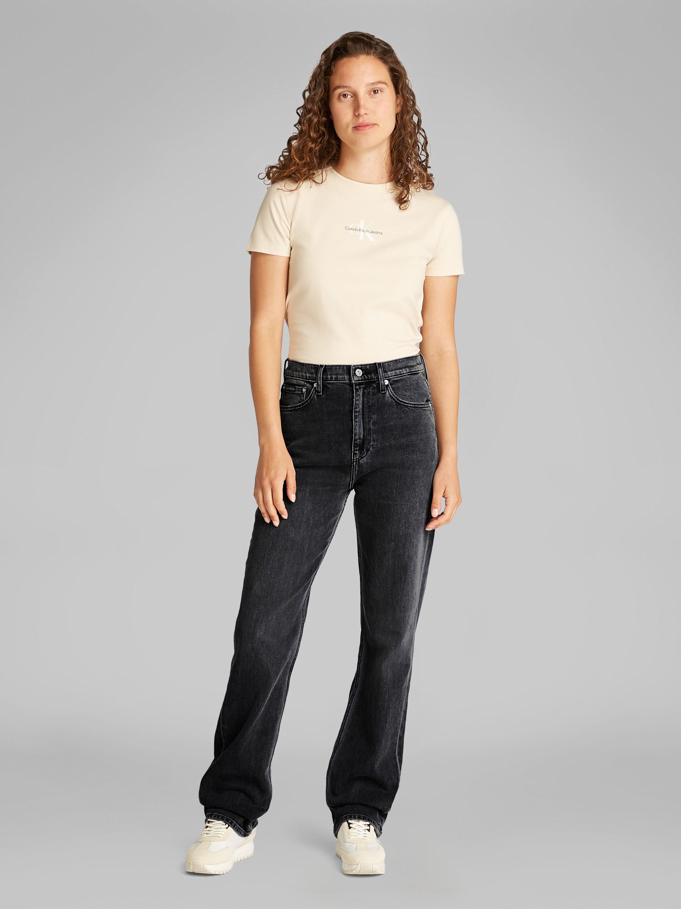 Calvin Klein Straight jeans HIGH RISE STRAIGHT