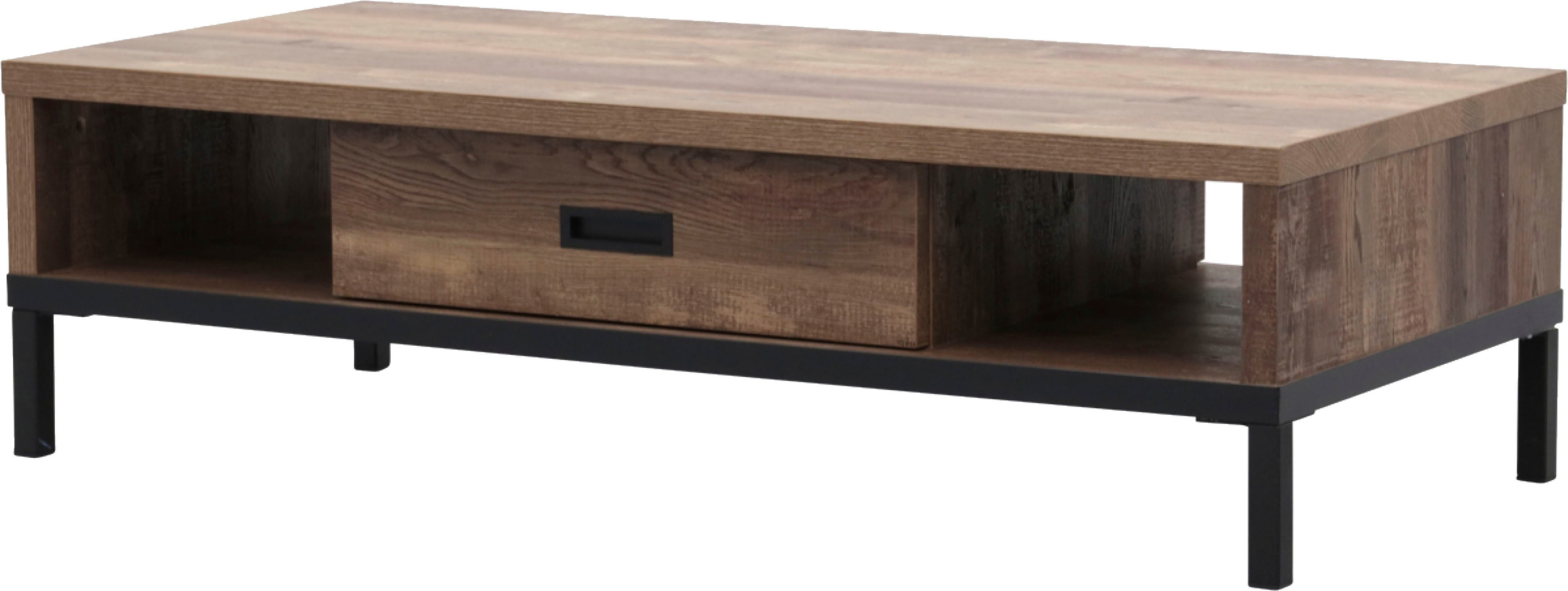 OTTO OMG Design Salontafel Stanley met lade en opbergruimtes (1 stuk) salontafels bruin