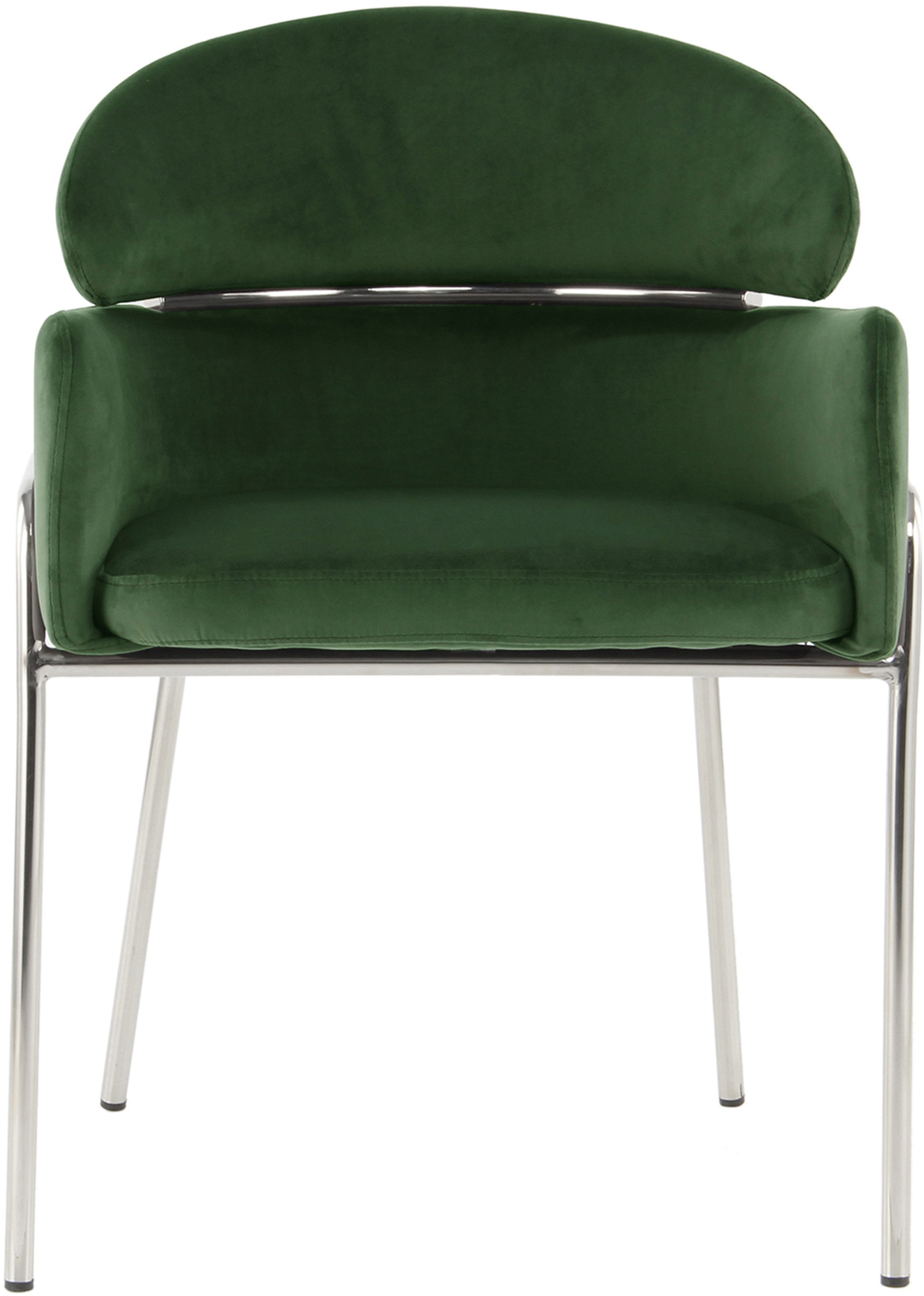 Kayoom Stoel Corey 125, comfortabele stoel, trendy retro-look fluweelzachte bekleding, onderhoudsvriendelijk, zeer gezellig, trendy retro-look (1 stuk)