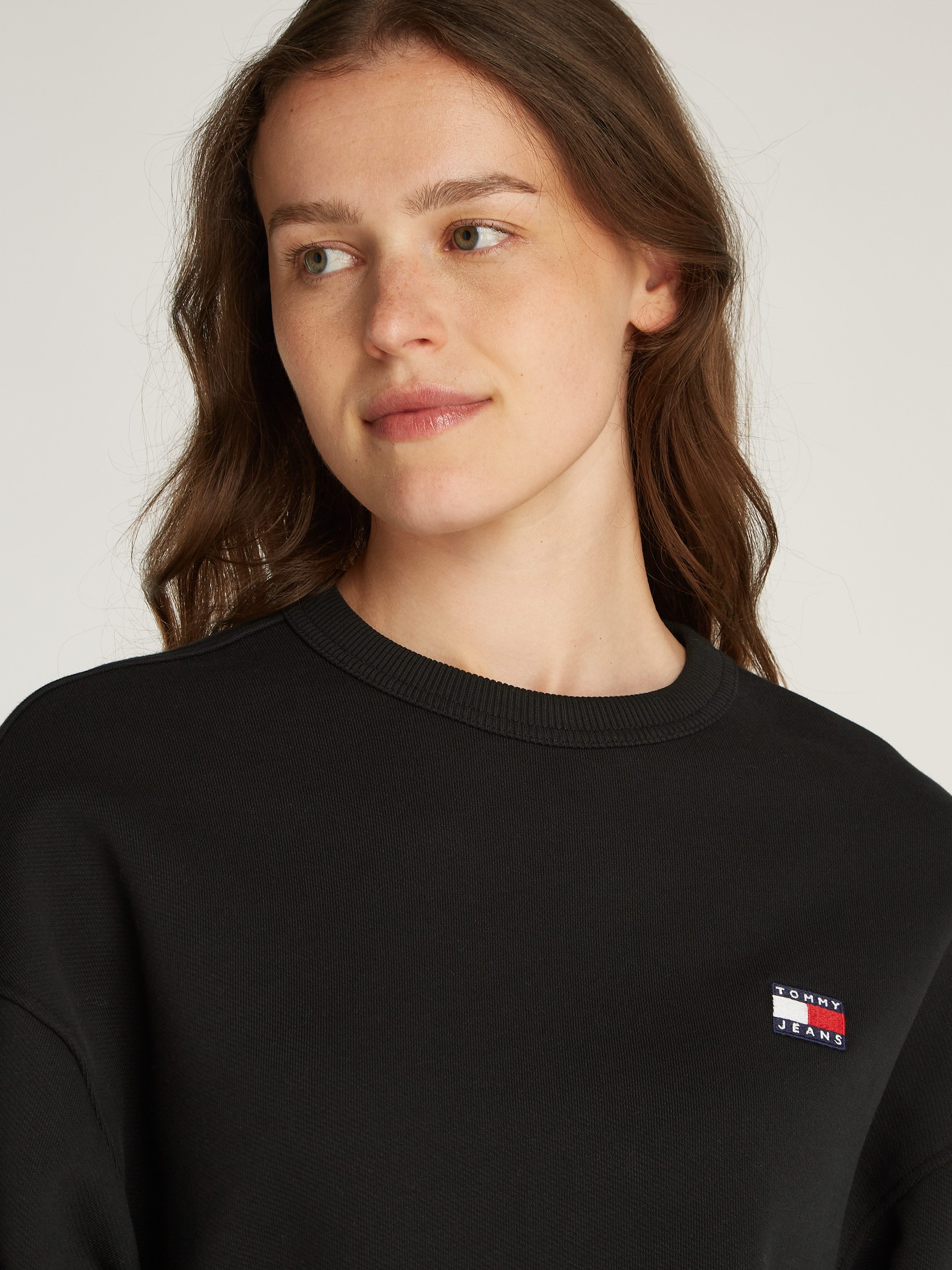 TOMMY JEANS Sweatshirt TJW BXY BADGE CREW