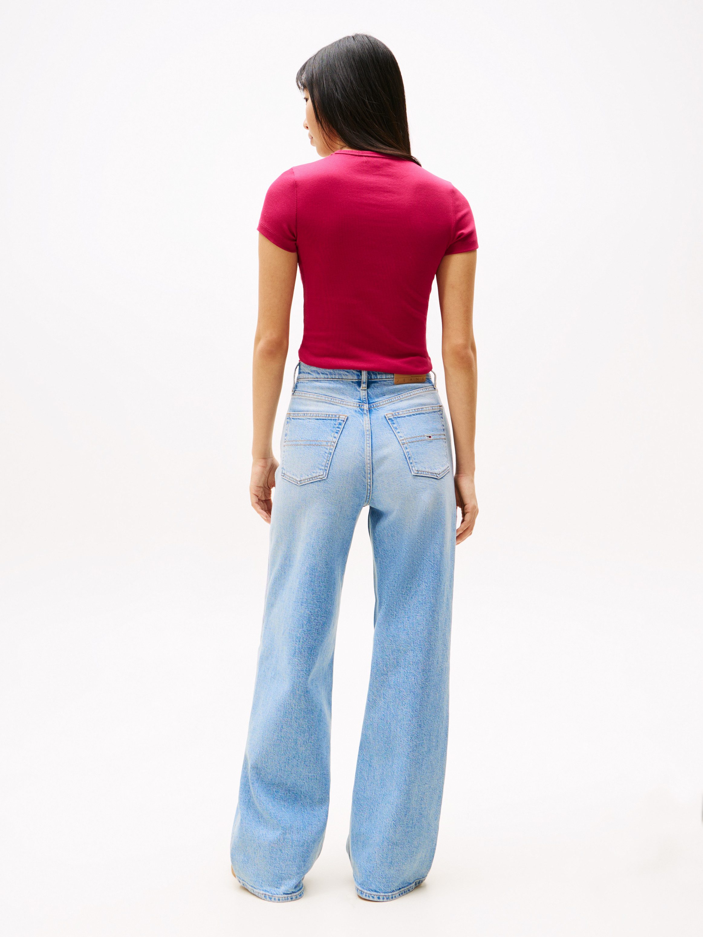 TOMMY JEANS Wijde jeans Claire High Rise