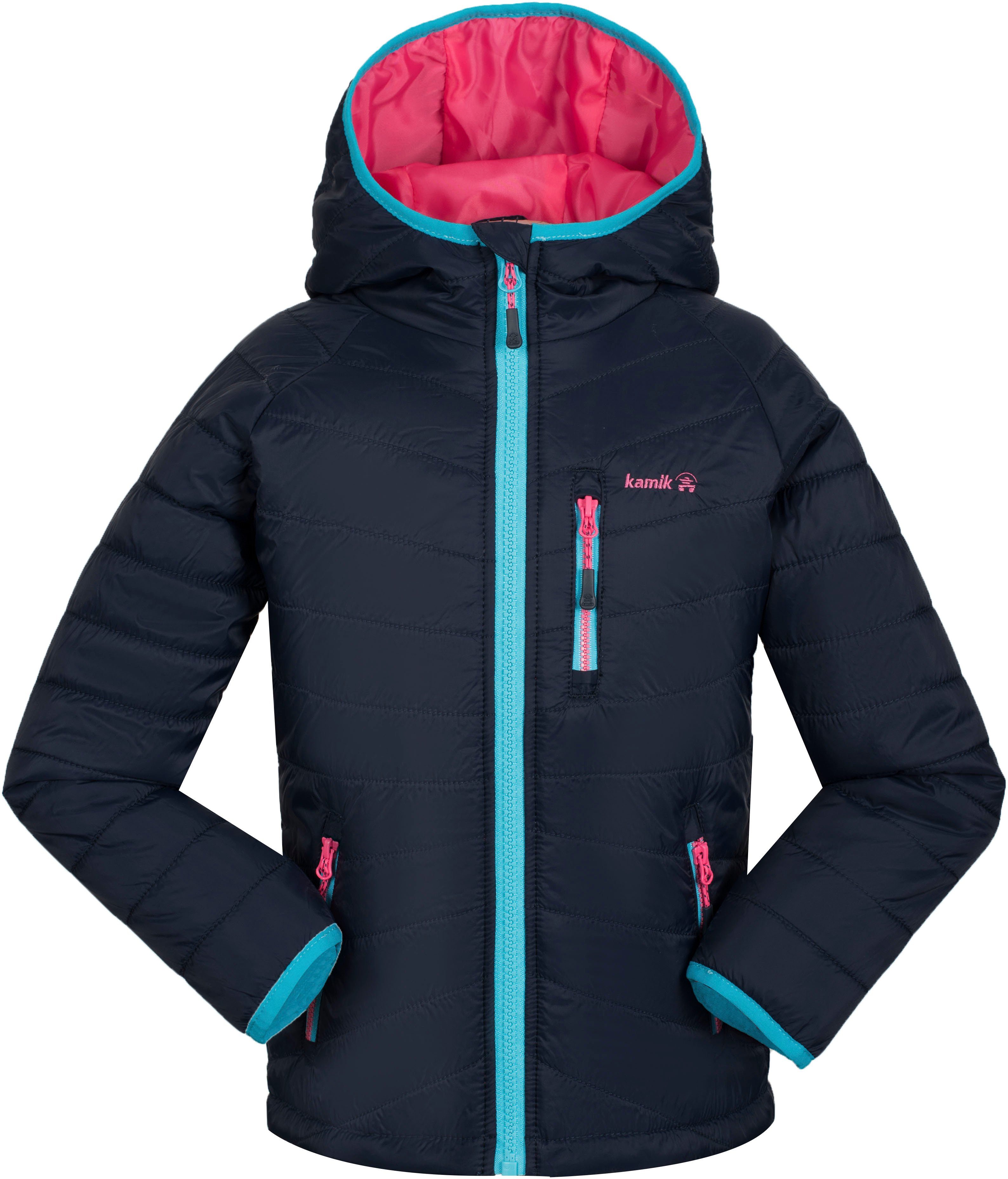 Kamik Gewatteerde jas Acacia meisjes winterjassen maat 98 blauw
