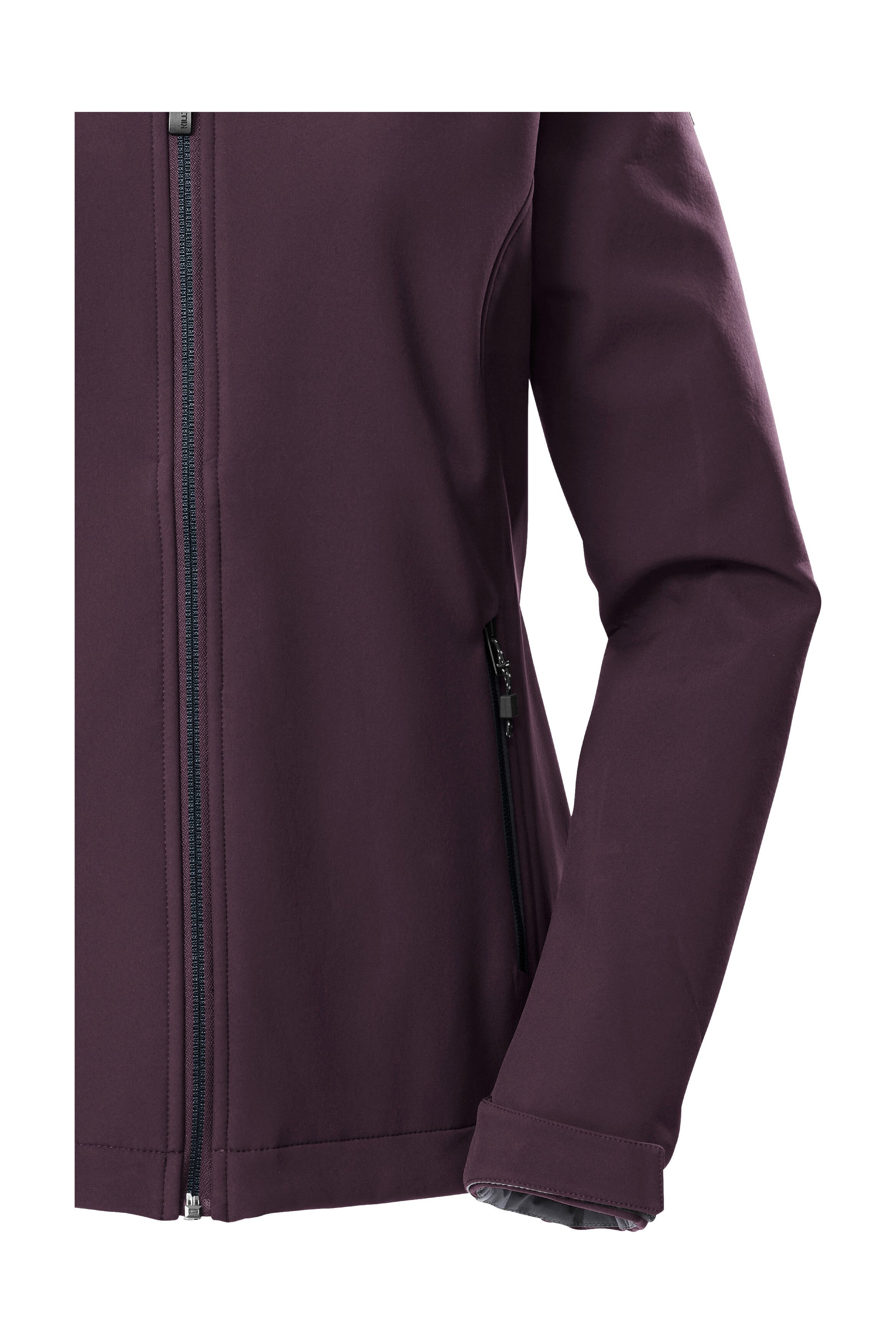 Killtec Softshell-jack KOW 8 WMN SFTSHLL JCKT Dames Softshelljas: water- en windafstotend, ademend