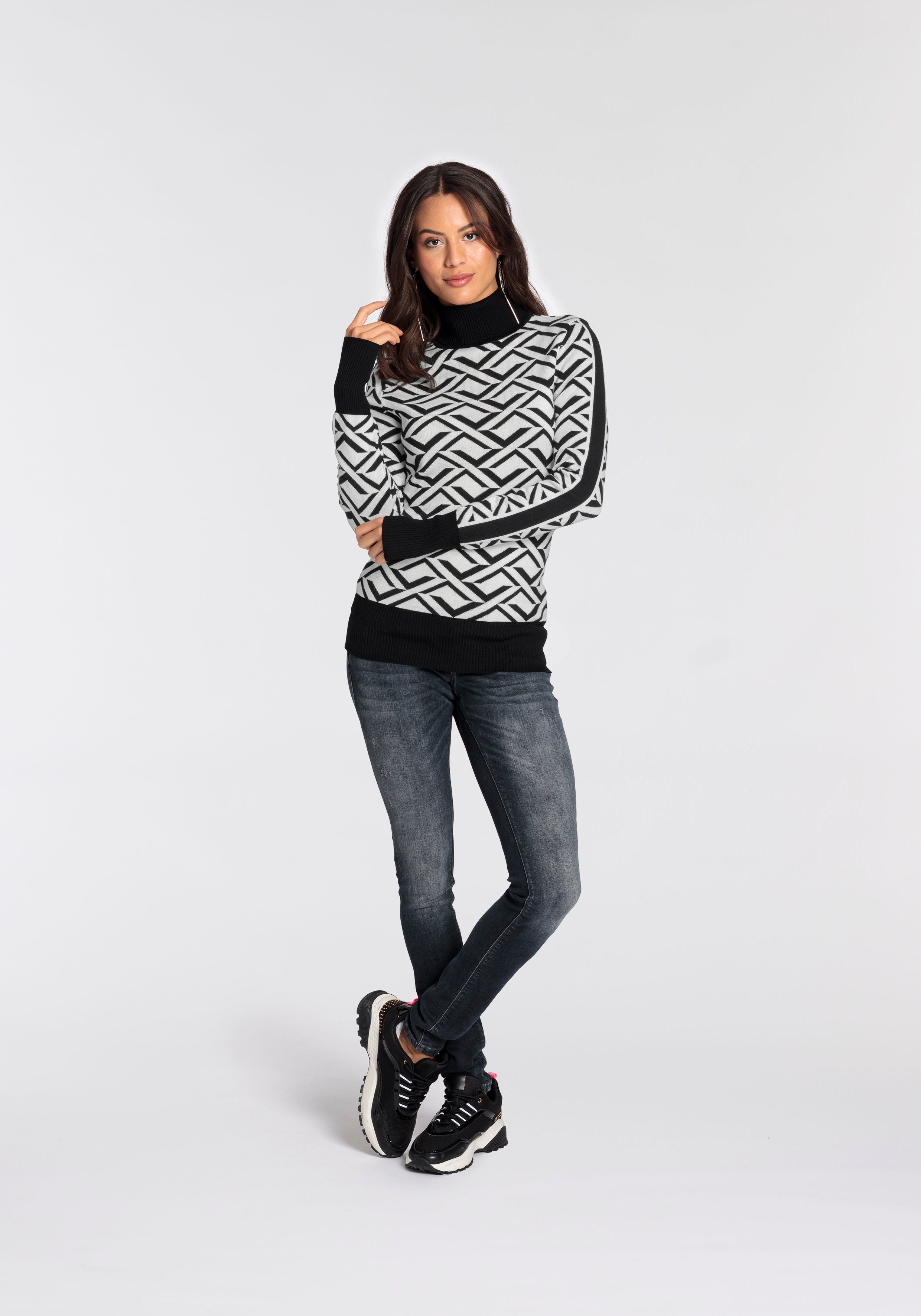 Melrose Coltrui met jacquardpatroon
