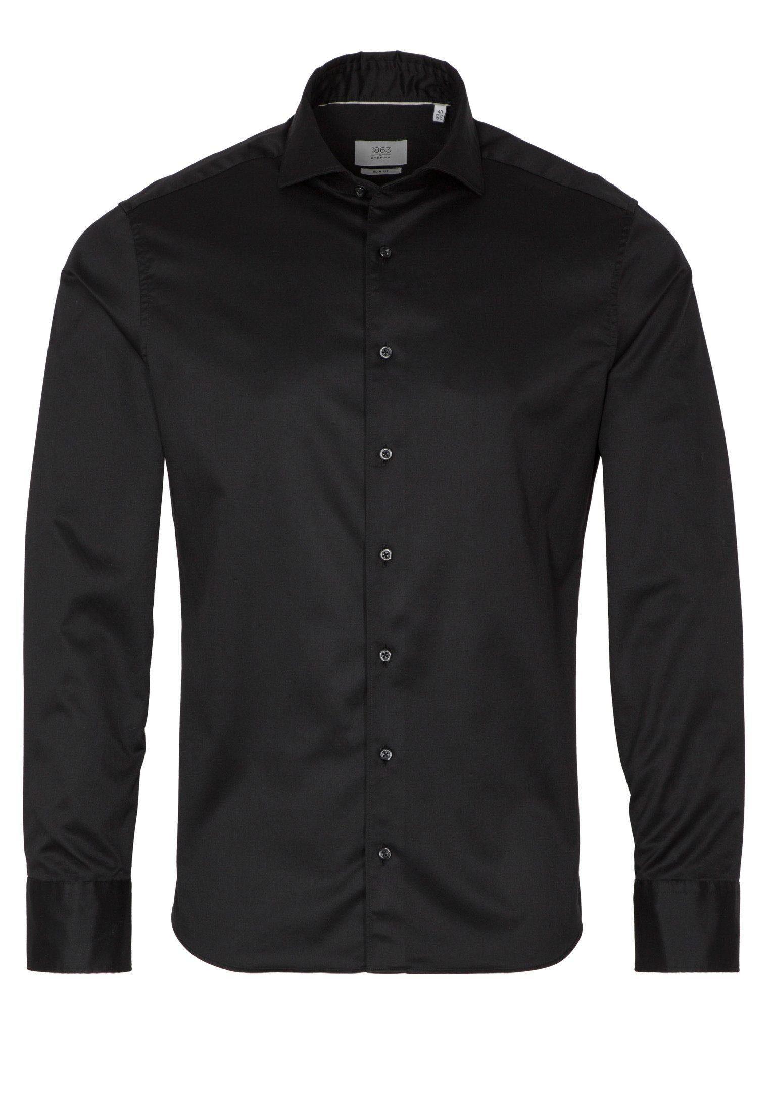Eterna Overhemd met lange mouwen Slim fit EASY IRON (gemakkelijk te strijken)