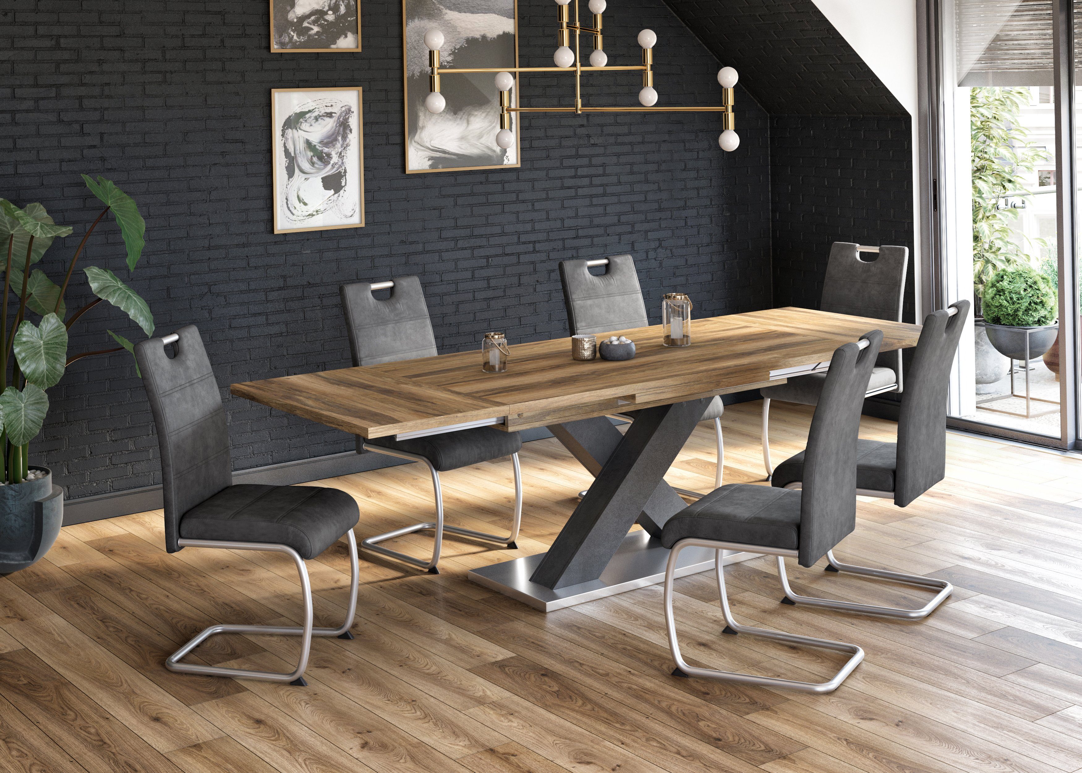 HELA Vrijdragende stoel Flora, eetkamerstoelen