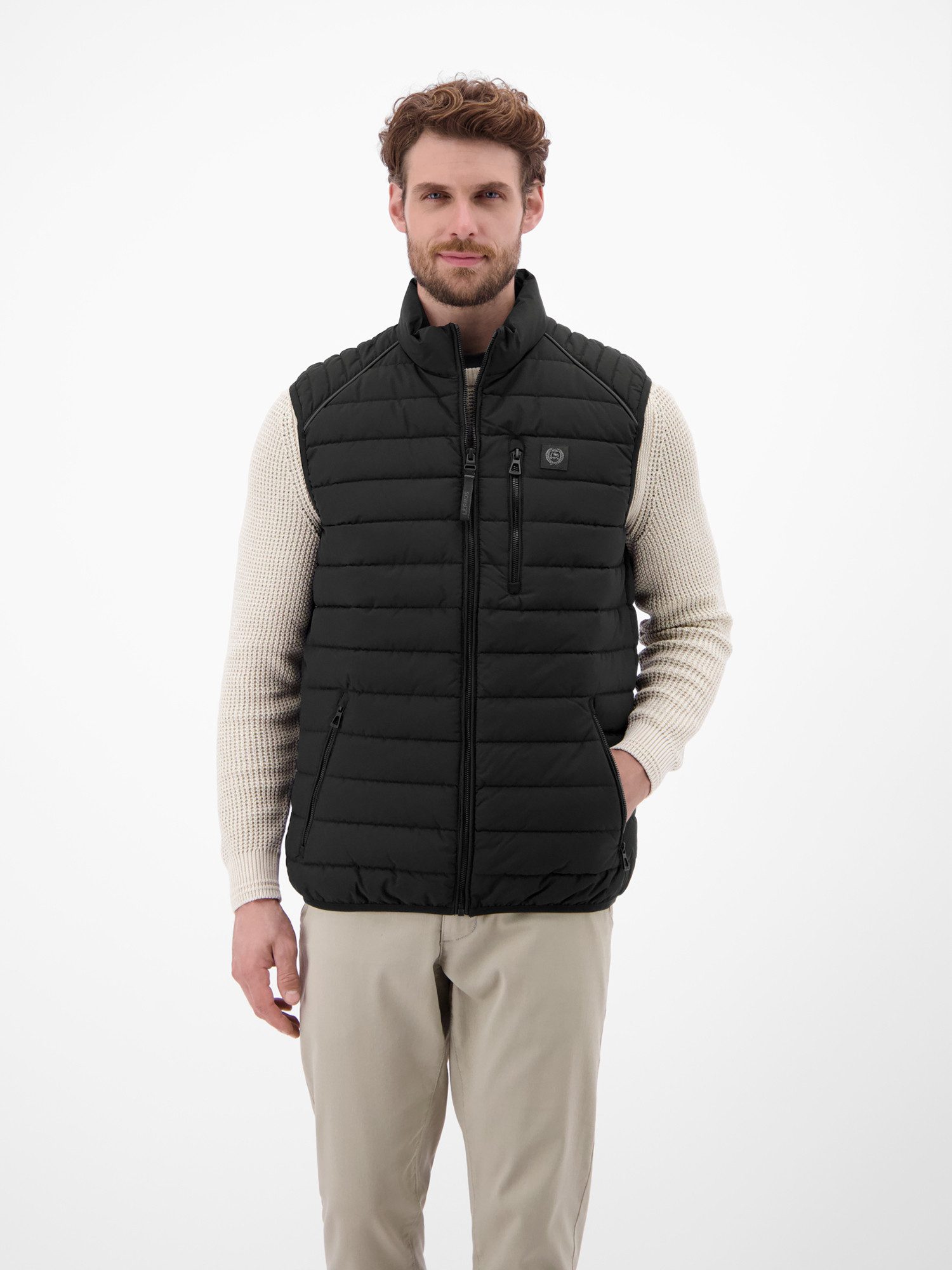 Lerros Bodywarmer LERROS Functionele heren gewatteerde bodywarmer