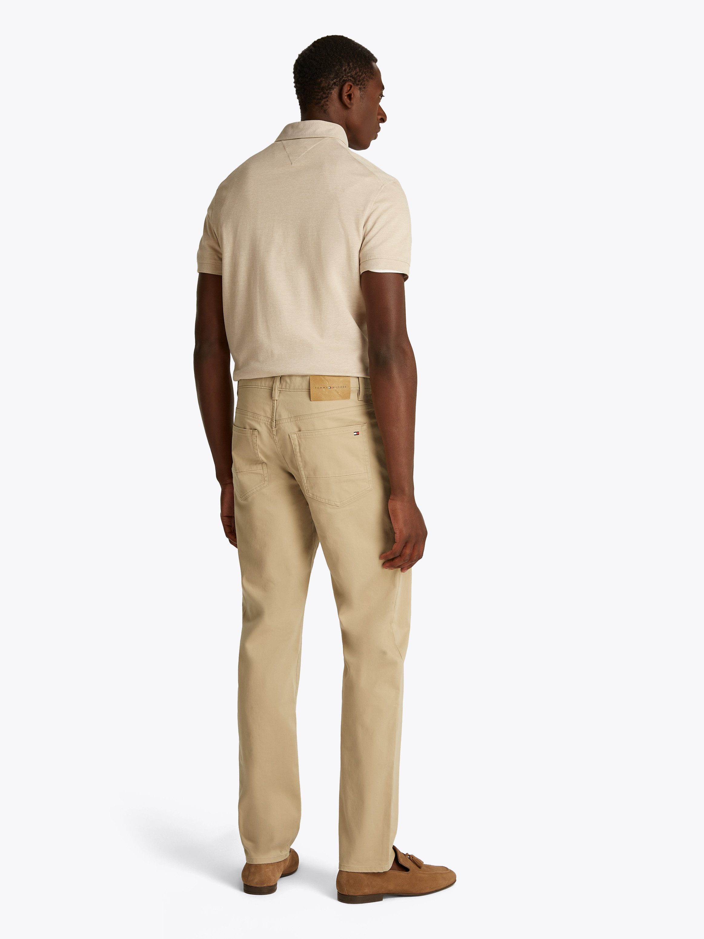 Tommy Hilfiger Stoffen broek DENTON 5PKT COTTON SATIN