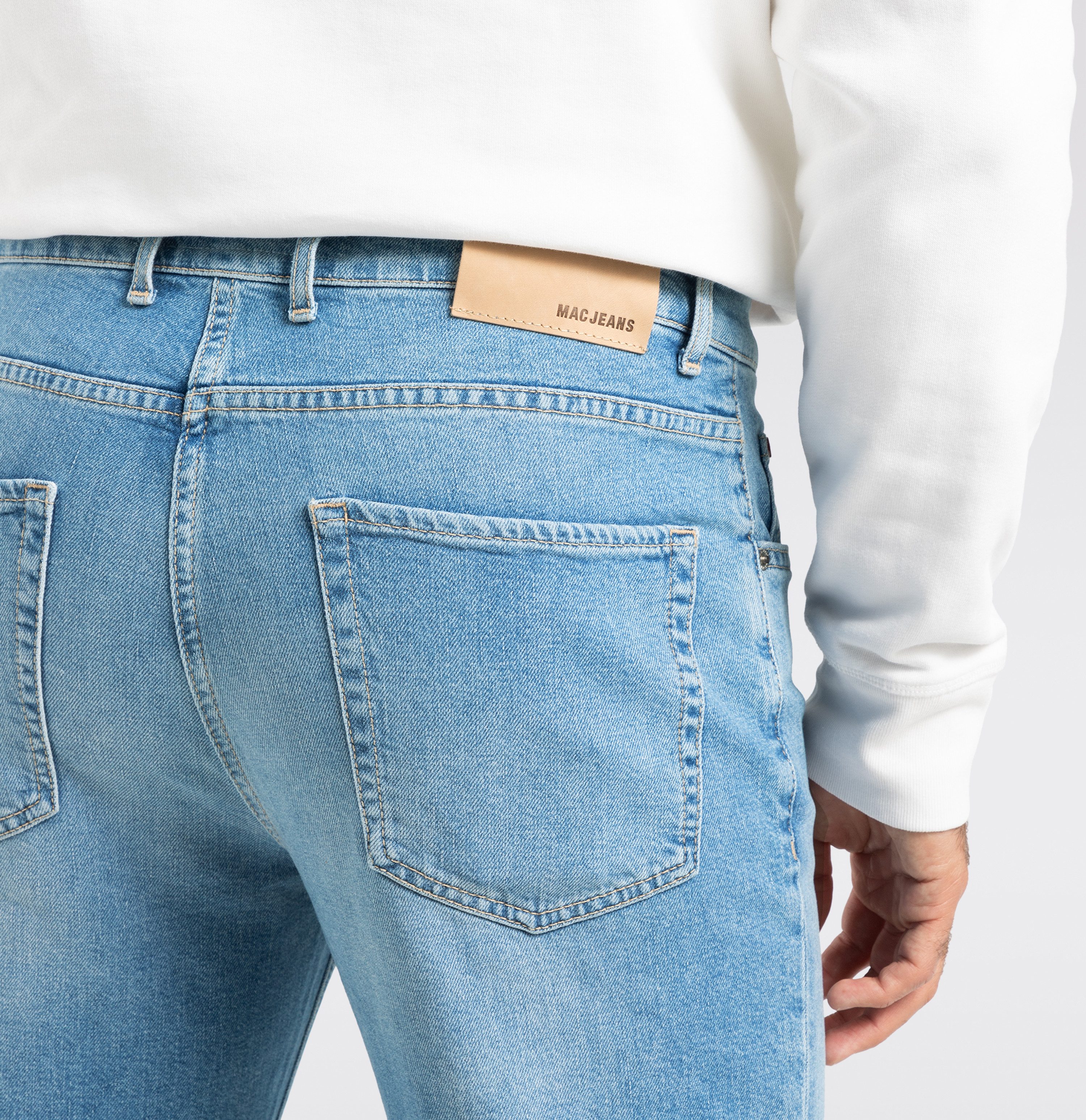 MAC Regular fit jeans Rick in five-pocketsstijl