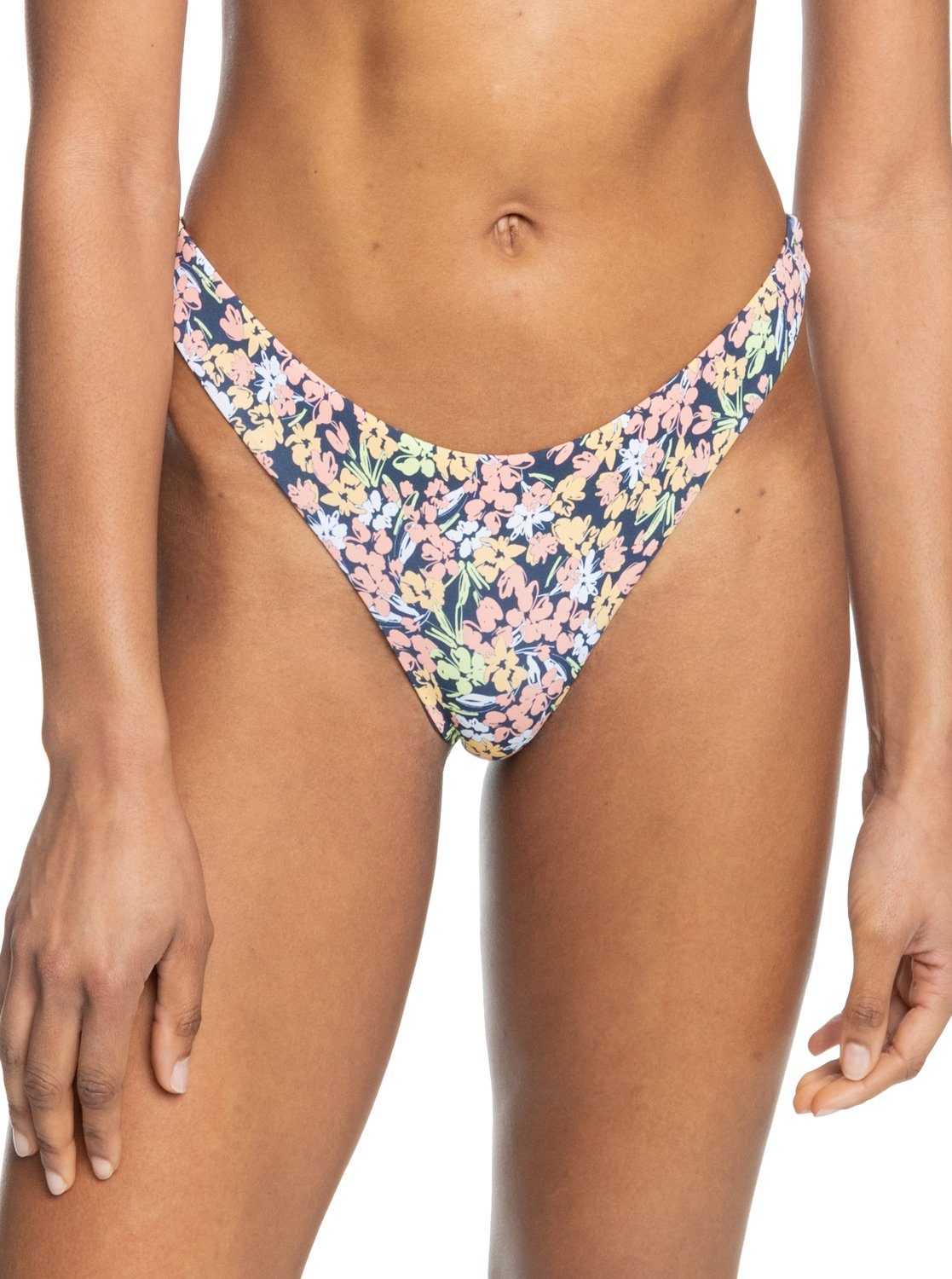 Roxy Bikinibroekje Printed Beach Classics dames bikinibroekjes maat M blauw