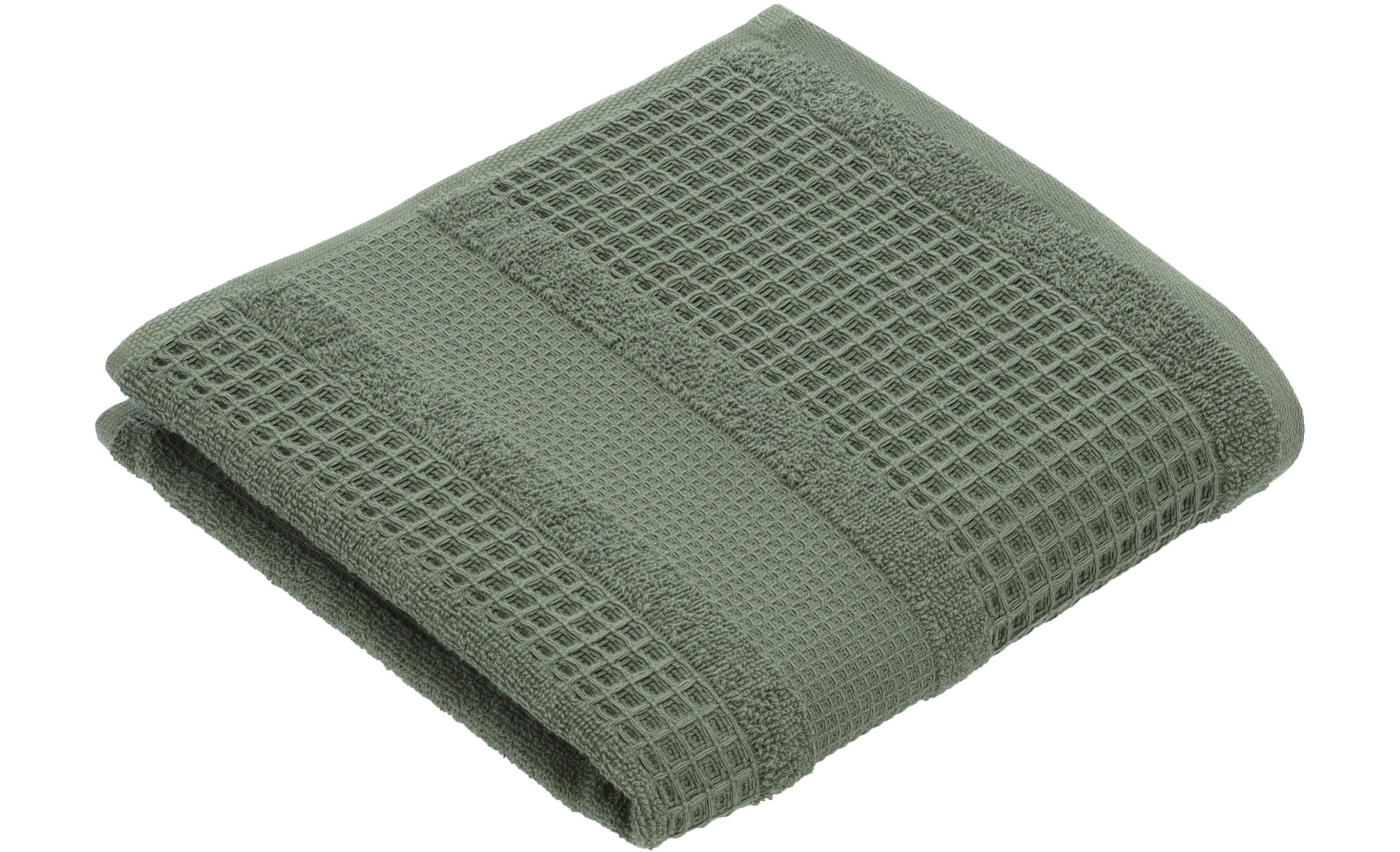 Vossen Handdoeken Senses lichte wafelstructuur (2 stuks)