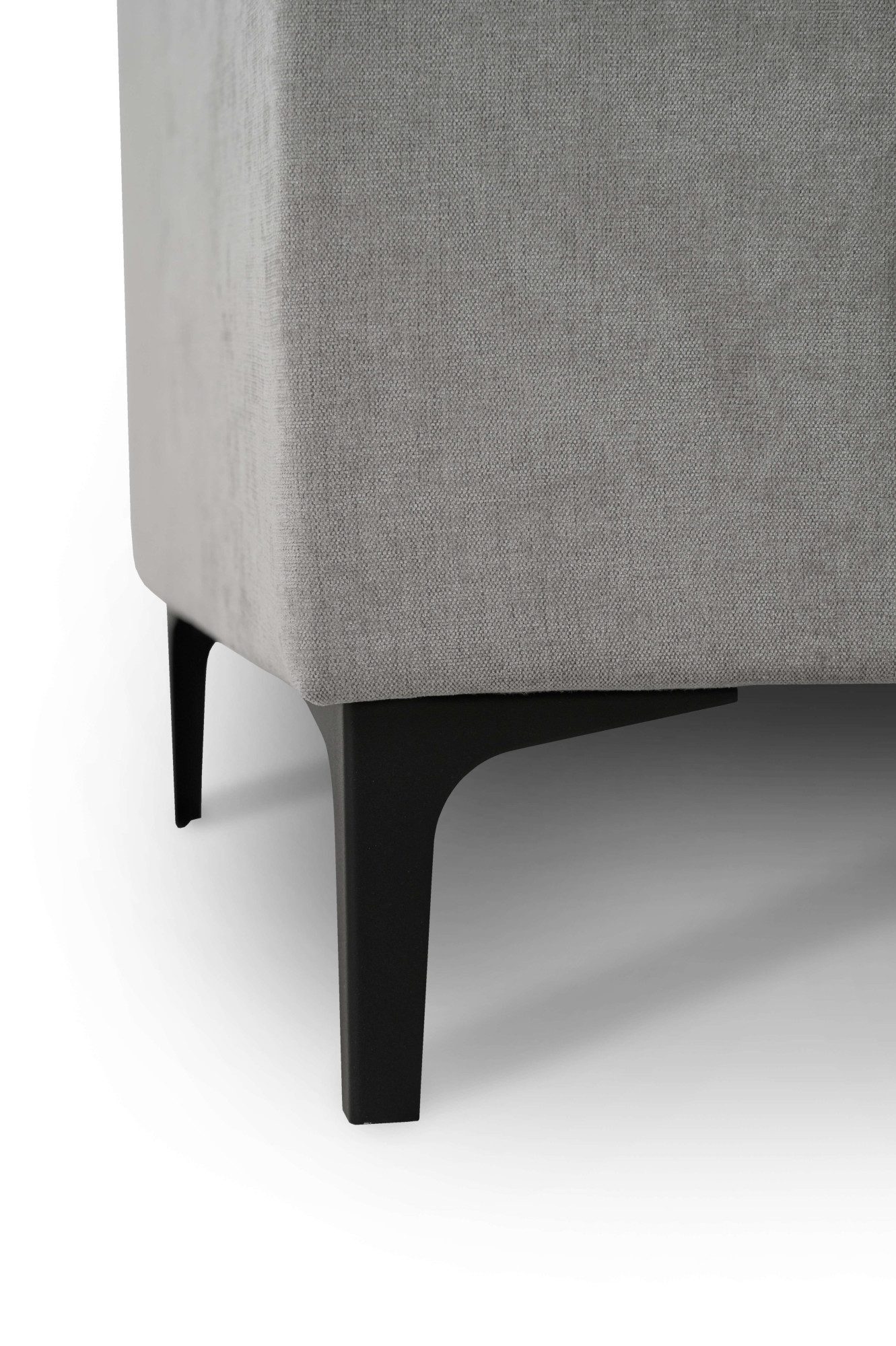 Places of Style Hoekbank Oland, structuur, platweefsel, luxe microvezel, bouclé