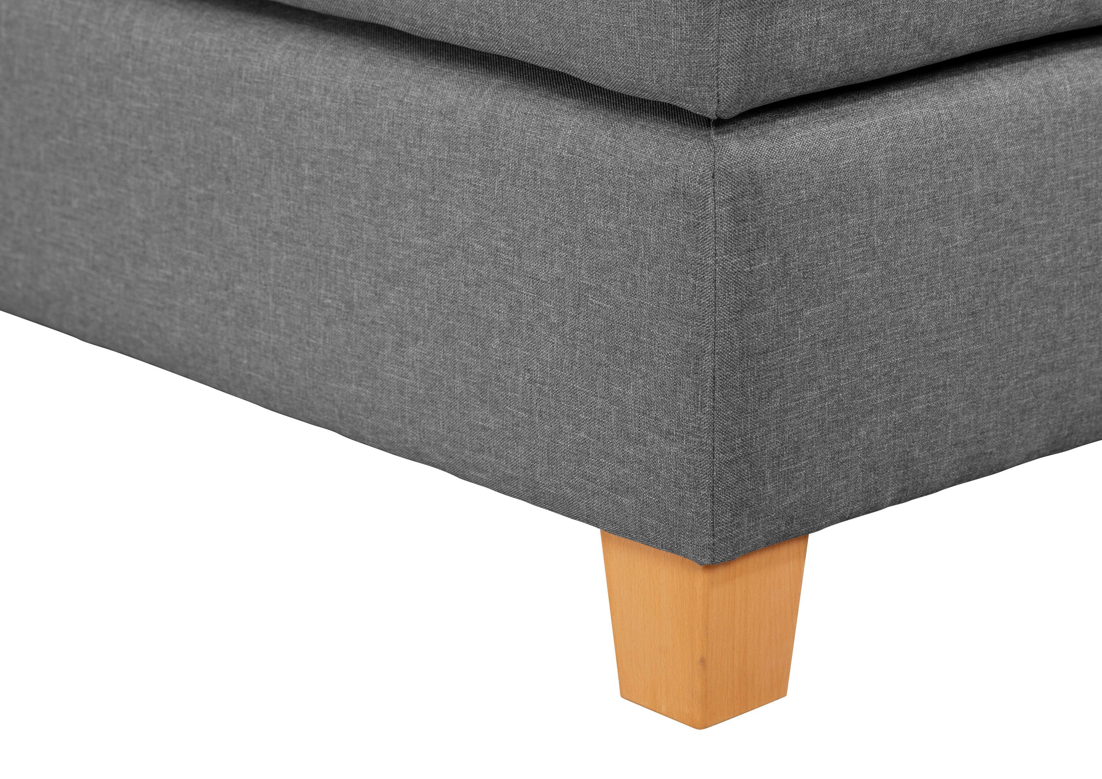Home affaire Boxspring Moulay incl. topmatras, in extra lang 220 cm, 3 hardheden, ook in h4