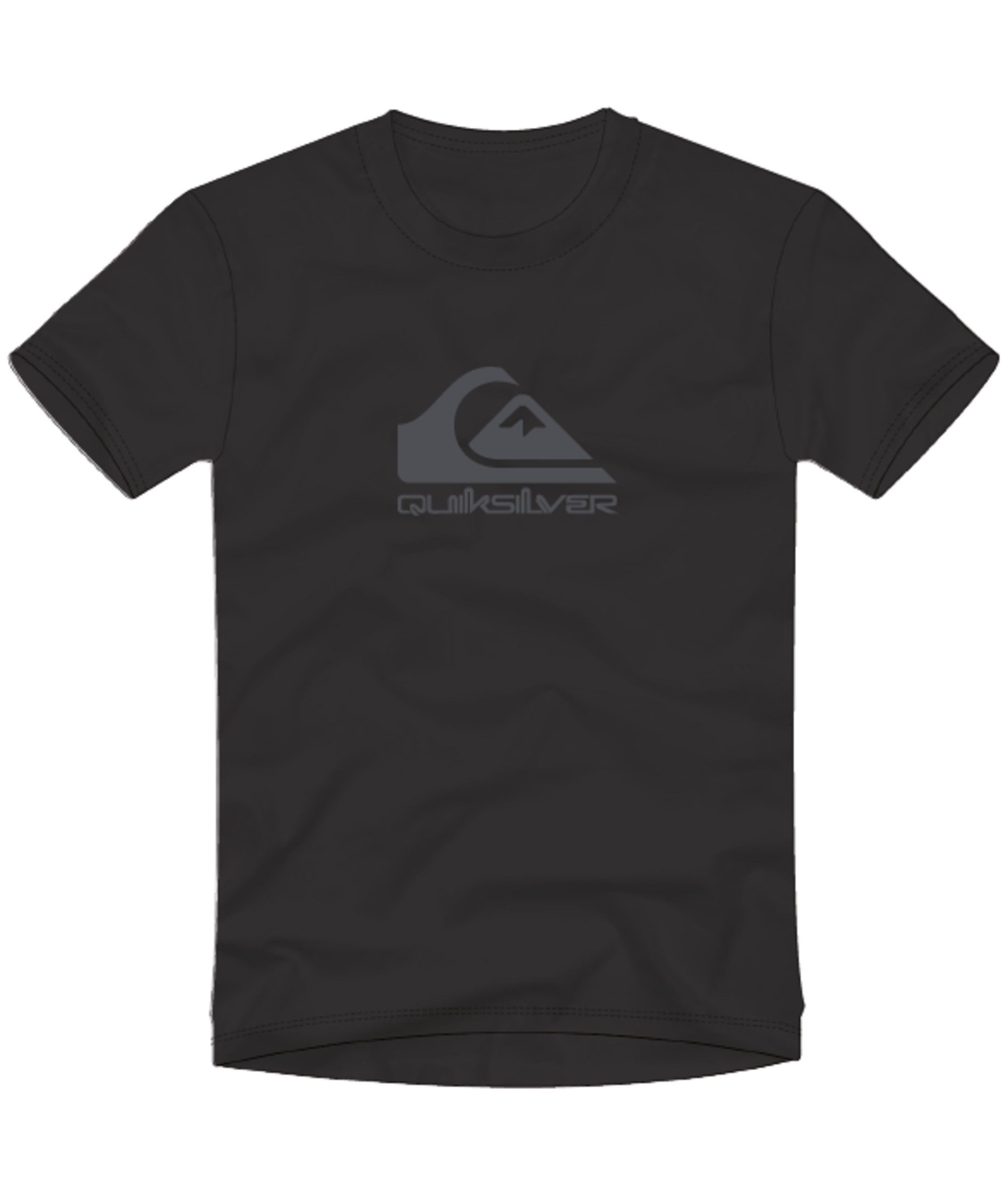 Quiksilver T-shirt EV COMP LOGO SHORT SLEEVE heren t-shirts maat XS zwart