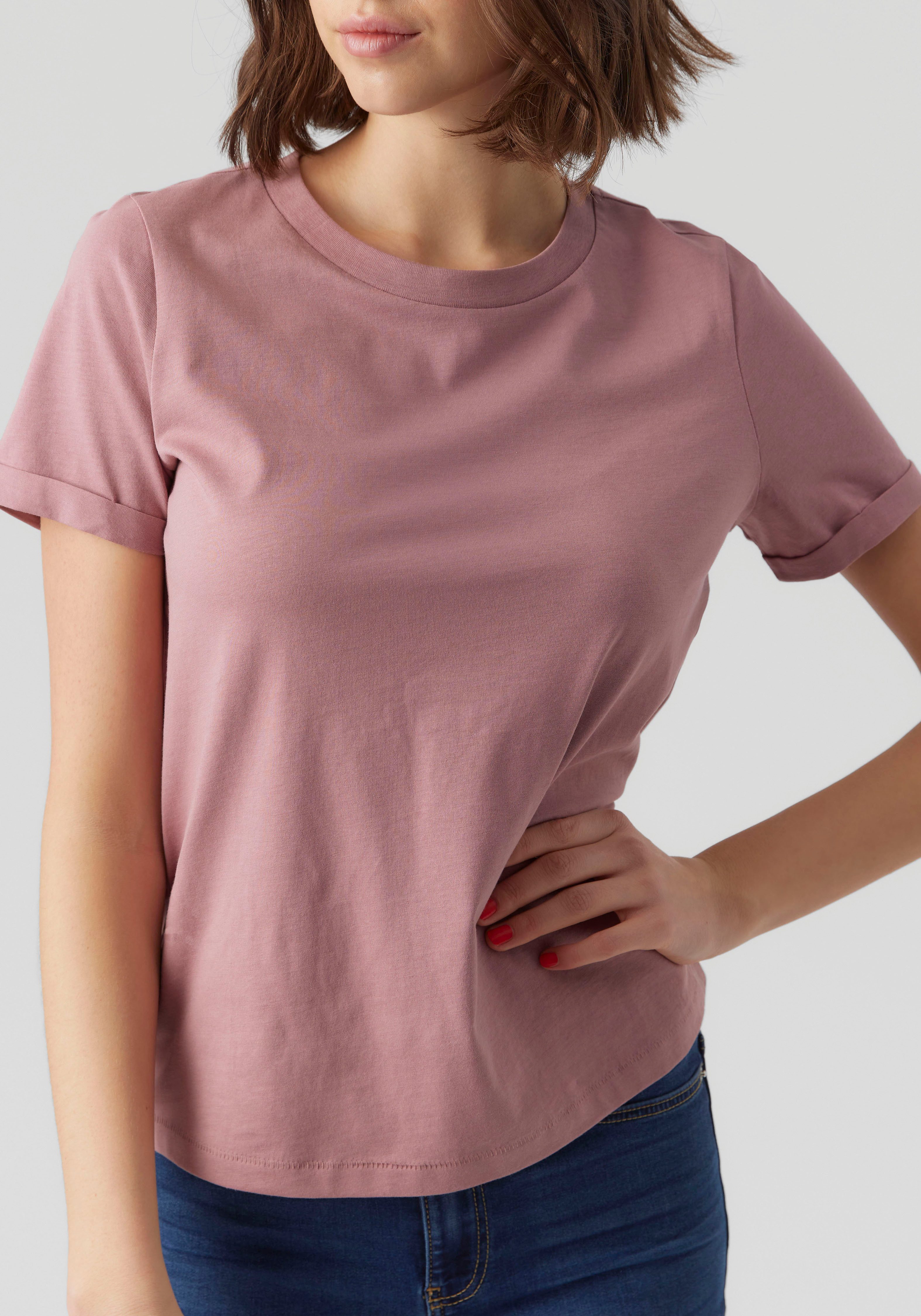 Vero Moda Shirt met korte mouwen VMPAULA S/S T-SHIRT NOOS