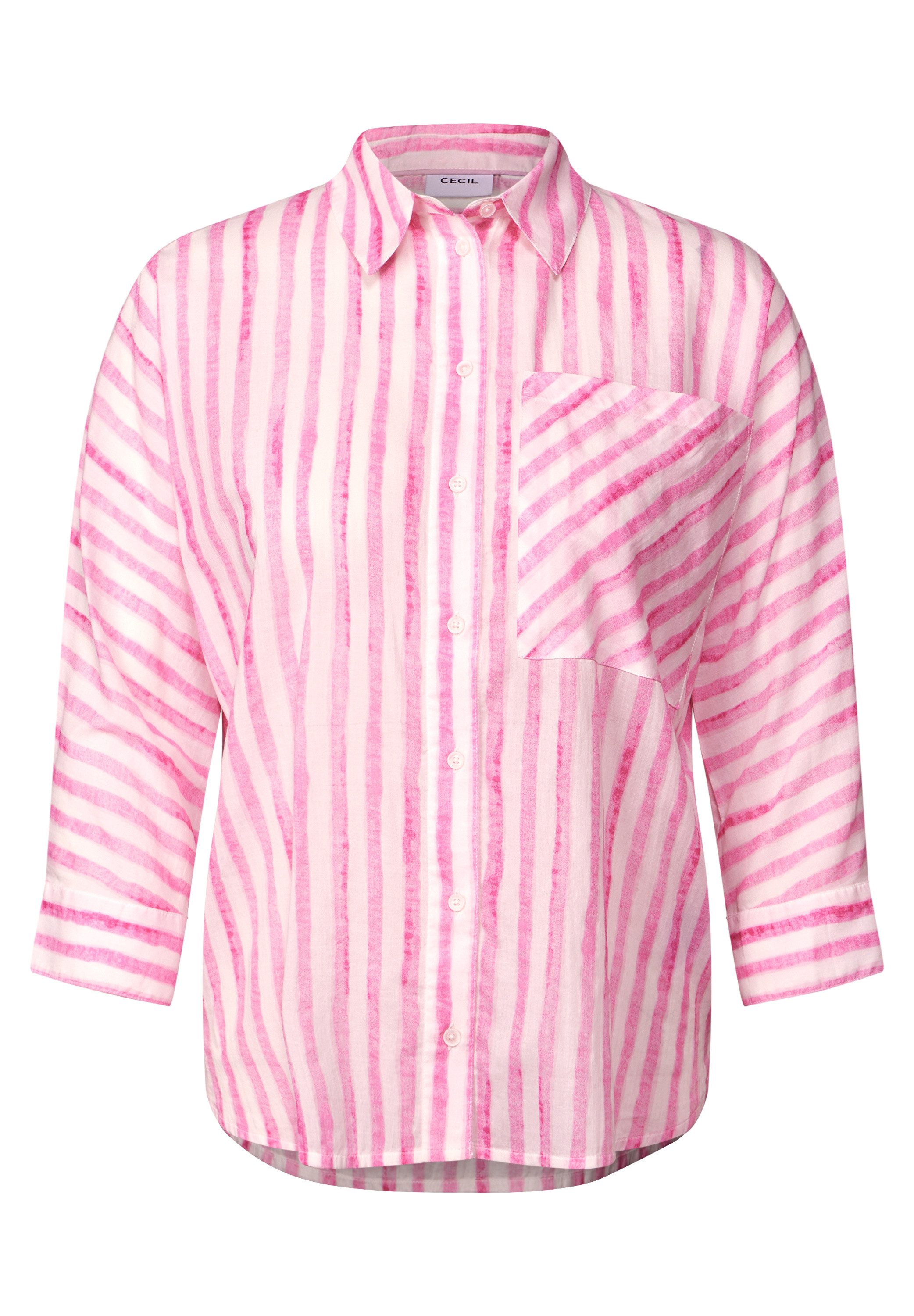 Cecil Overhemdblouse met streepdessin