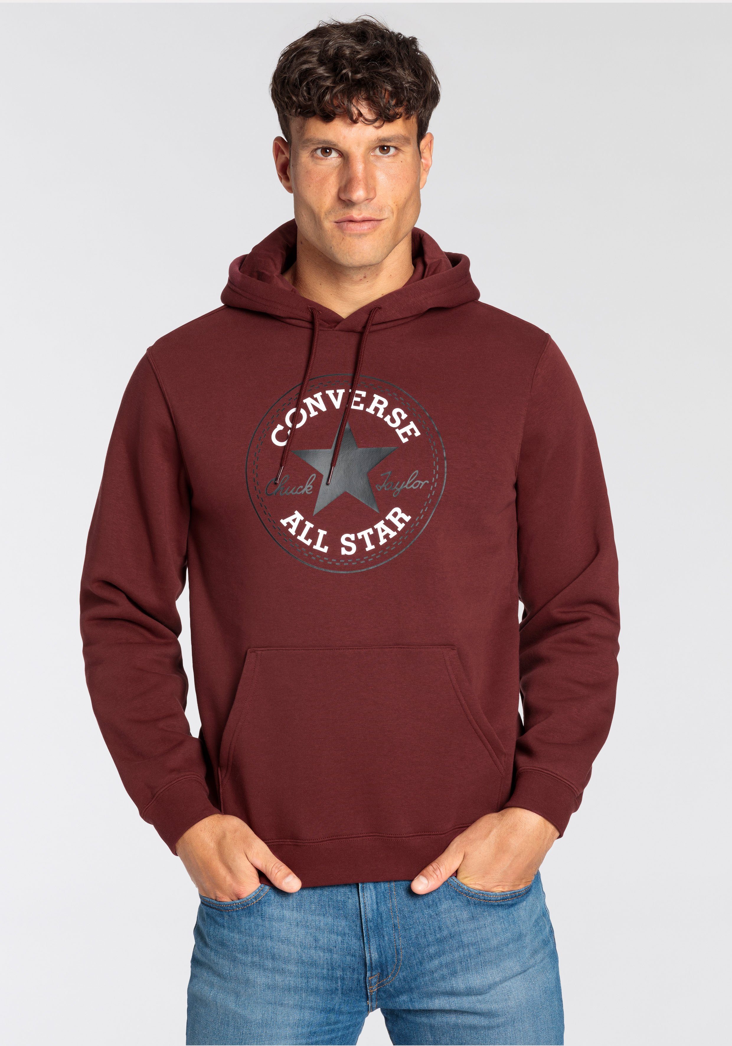 Converse Hoodie STANDARD FIT CENTER FRONT LARGE CHUCK