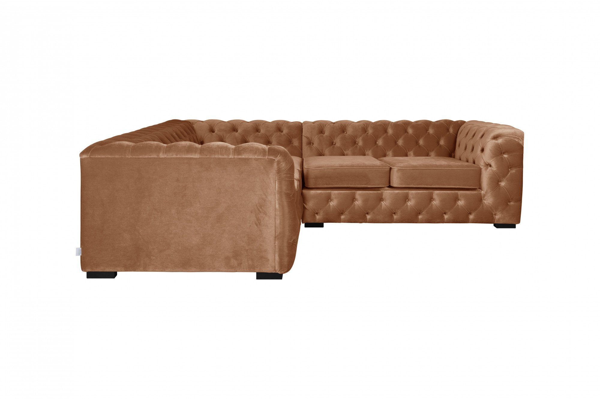 Guido Maria Kretschmer Home&Living Chesterfield-bank KALINA L-vorm hoogwaardig chesterfield design, zeer hoogwaardige afwerking