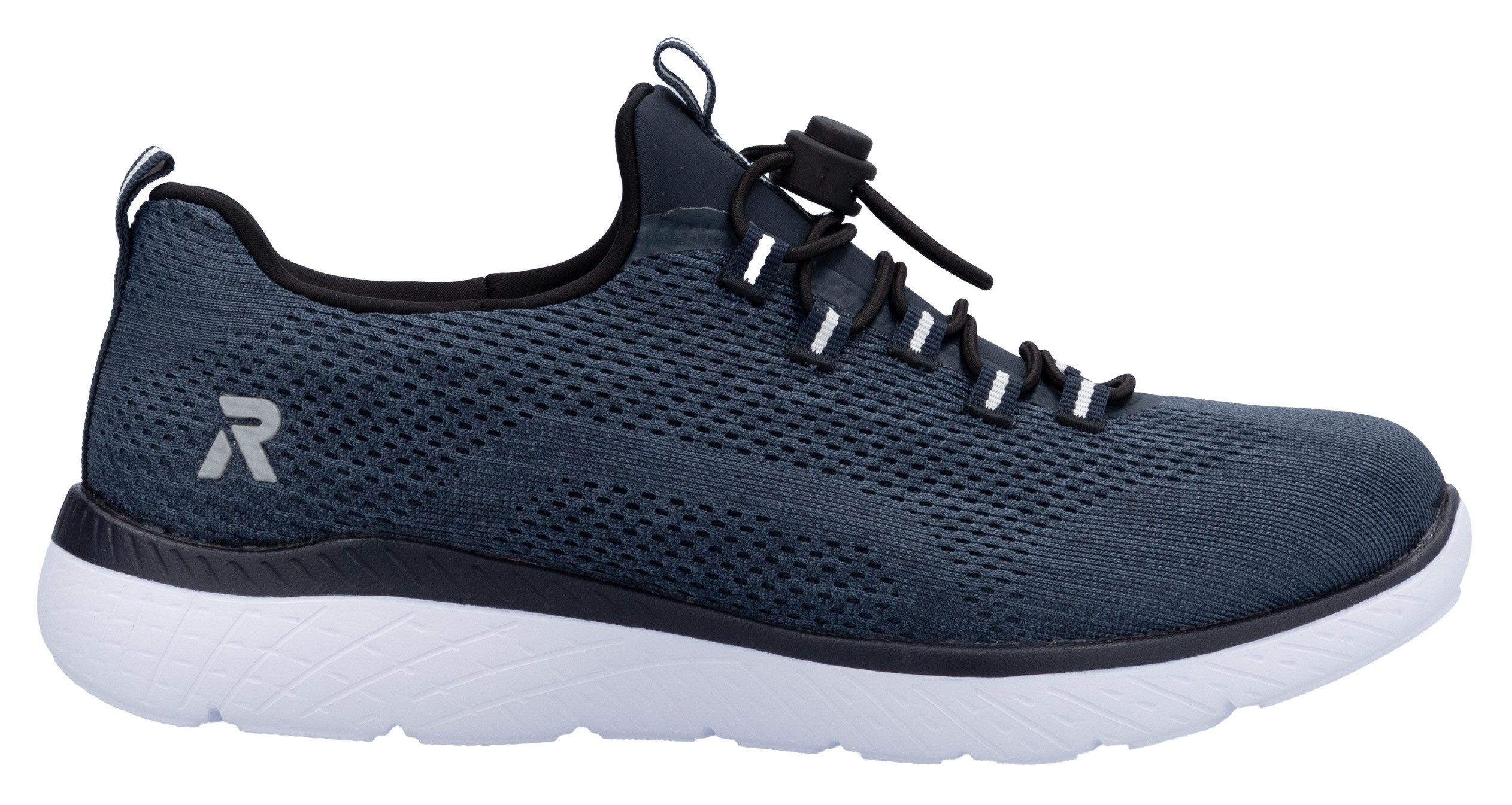 RIEKER Sport Slip-on sneakers , instapschoen, lage schoen, vrijetijdssneaker met memosoft-uitrusting