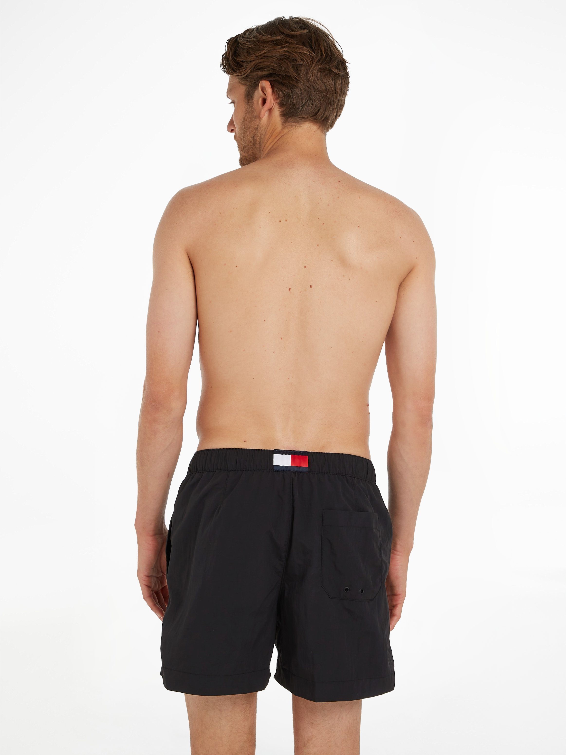 Tommy Hilfiger Swimwear Zwemshort MEDIUM DRAWSTRING met tommy hilfiger merklabel