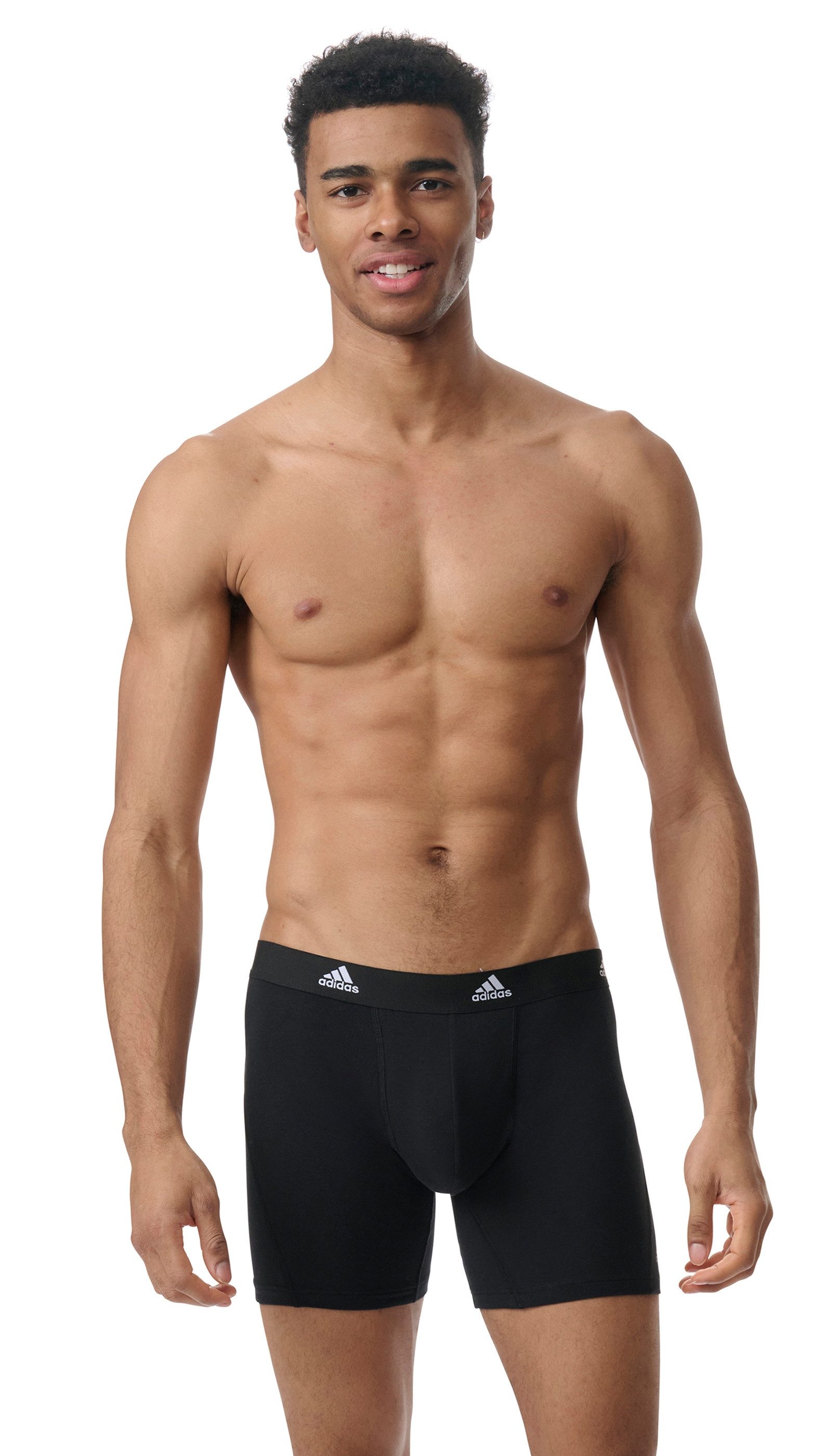 adidas Sportswear Boxershort "Active Flex Cotton" Real Cool Cotton™ snel drogen & vochtabsorberend (Set van 3)