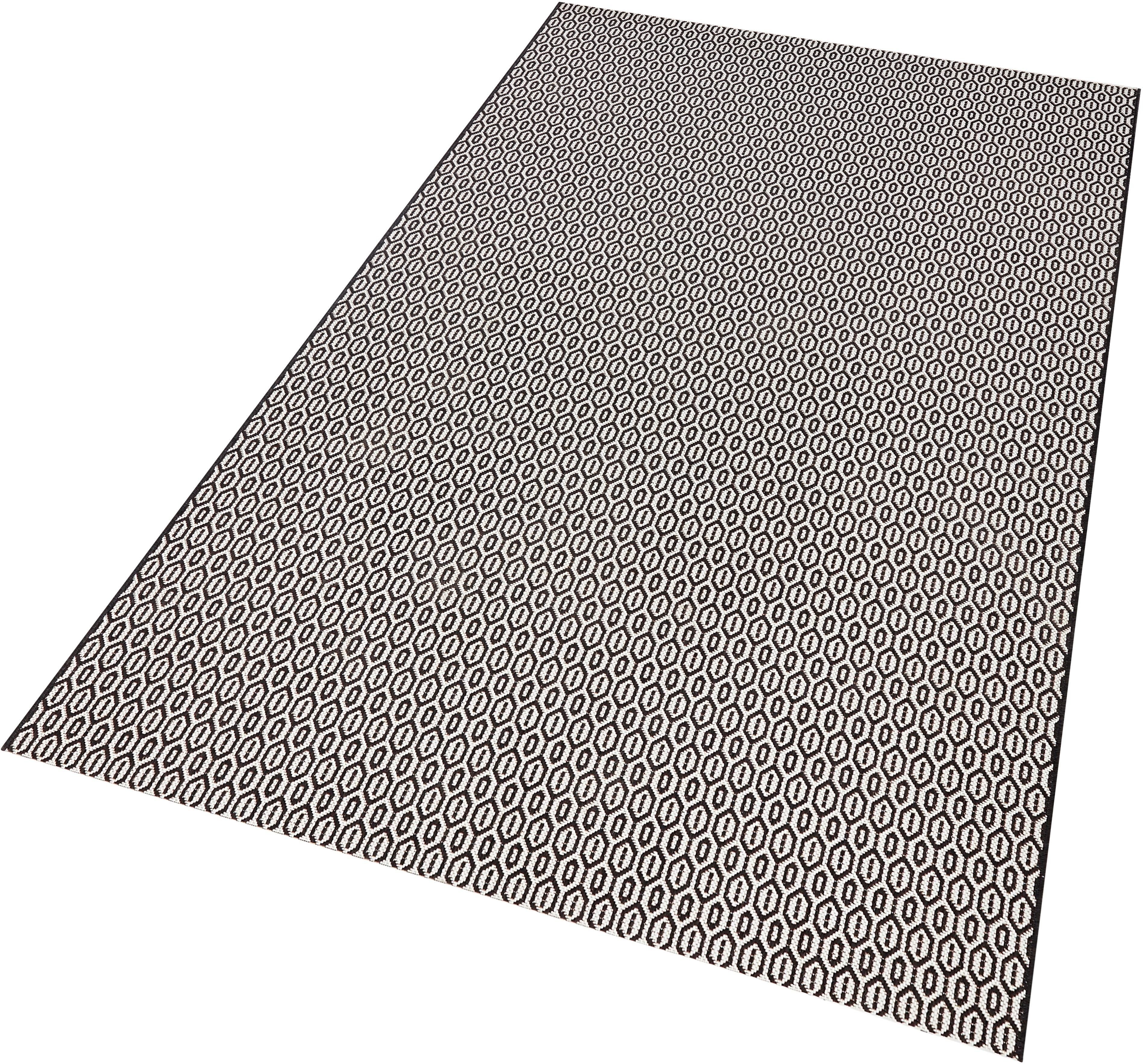 NORTHRUGS Vloerkleed Coin Binnen- en buitengebruik, weerbestendig, balkon, sisal-look, woonkamer, loper