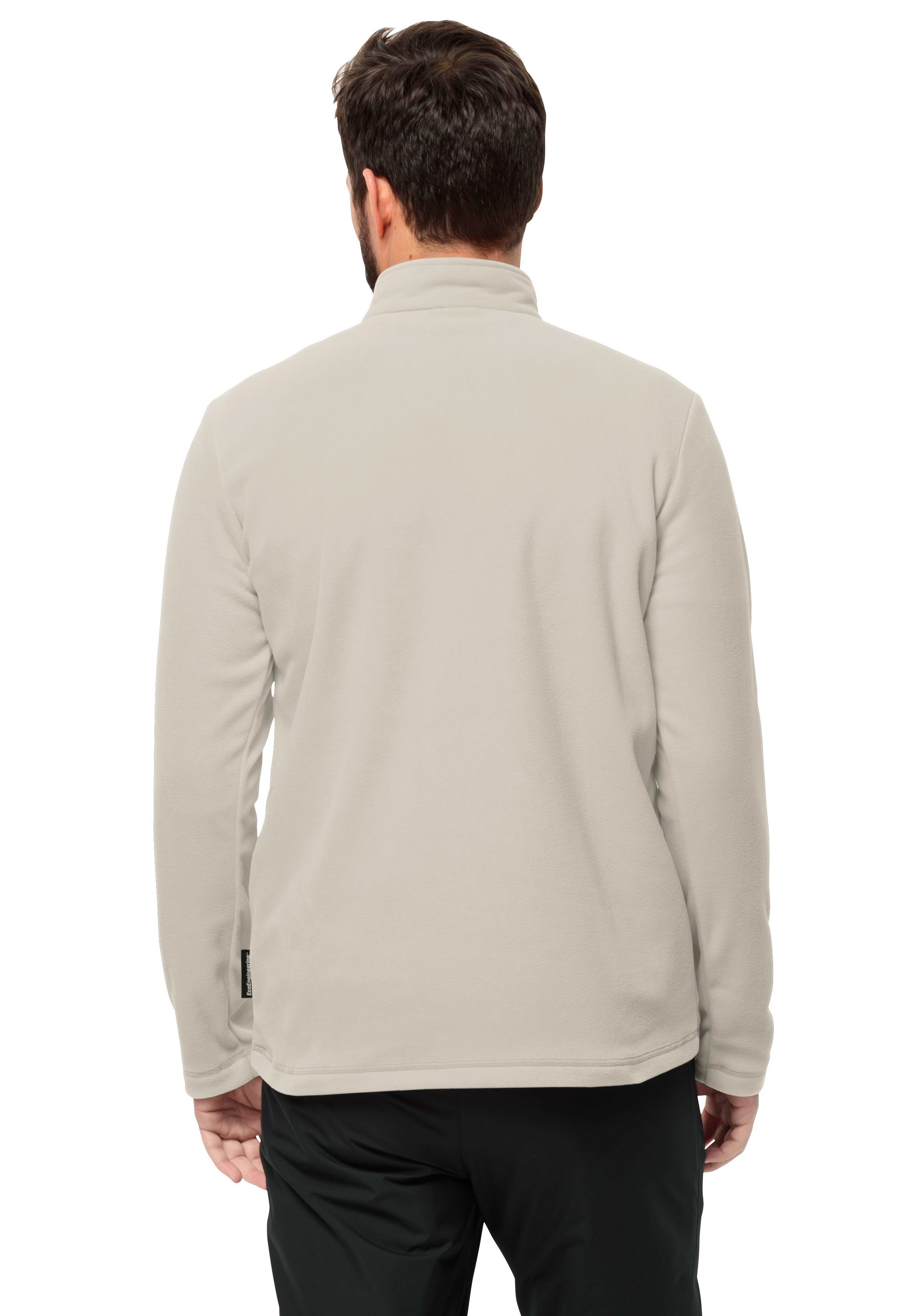 Jack Wolfskin Fleecetrui TAUNUS HZ M van gerecycled polyester, ademend