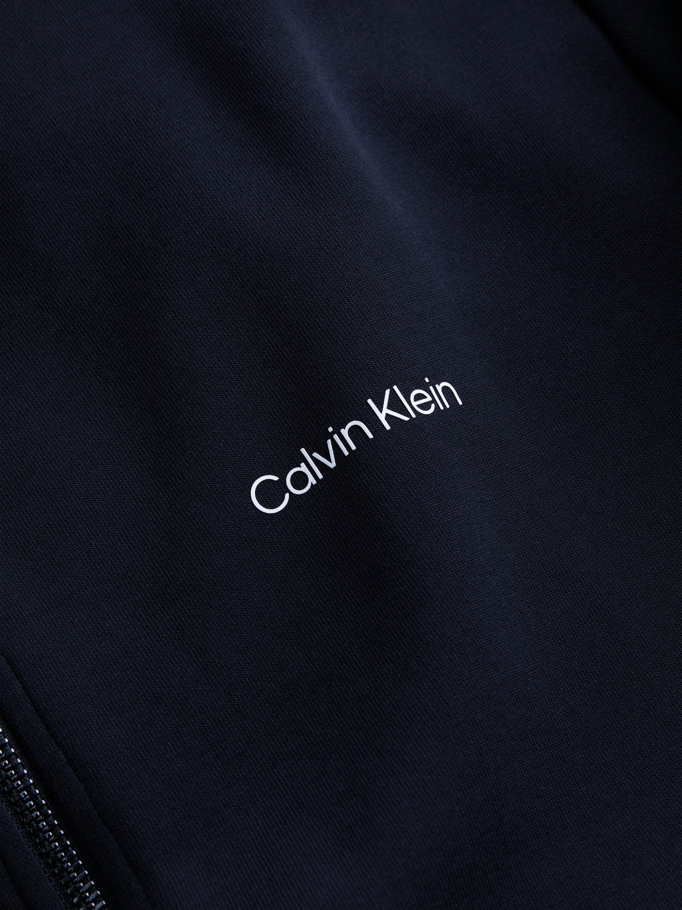 Calvin Klein Sweatshirt MICRO LOGO MOCK NECK ZIP THROUGH