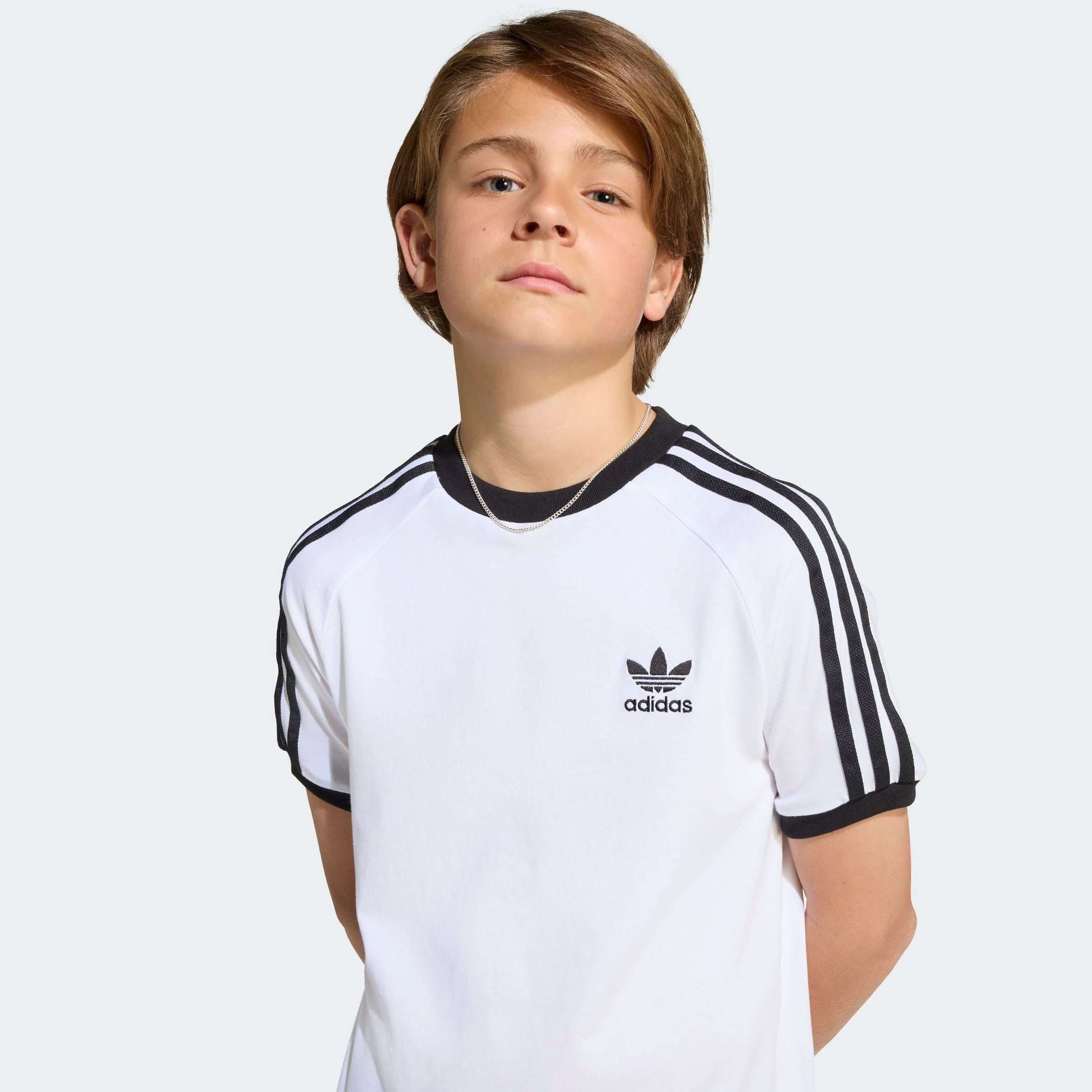 adidas Originals T-shirt 3 STRIPE TEE drie-strepen shirt voor kinderen