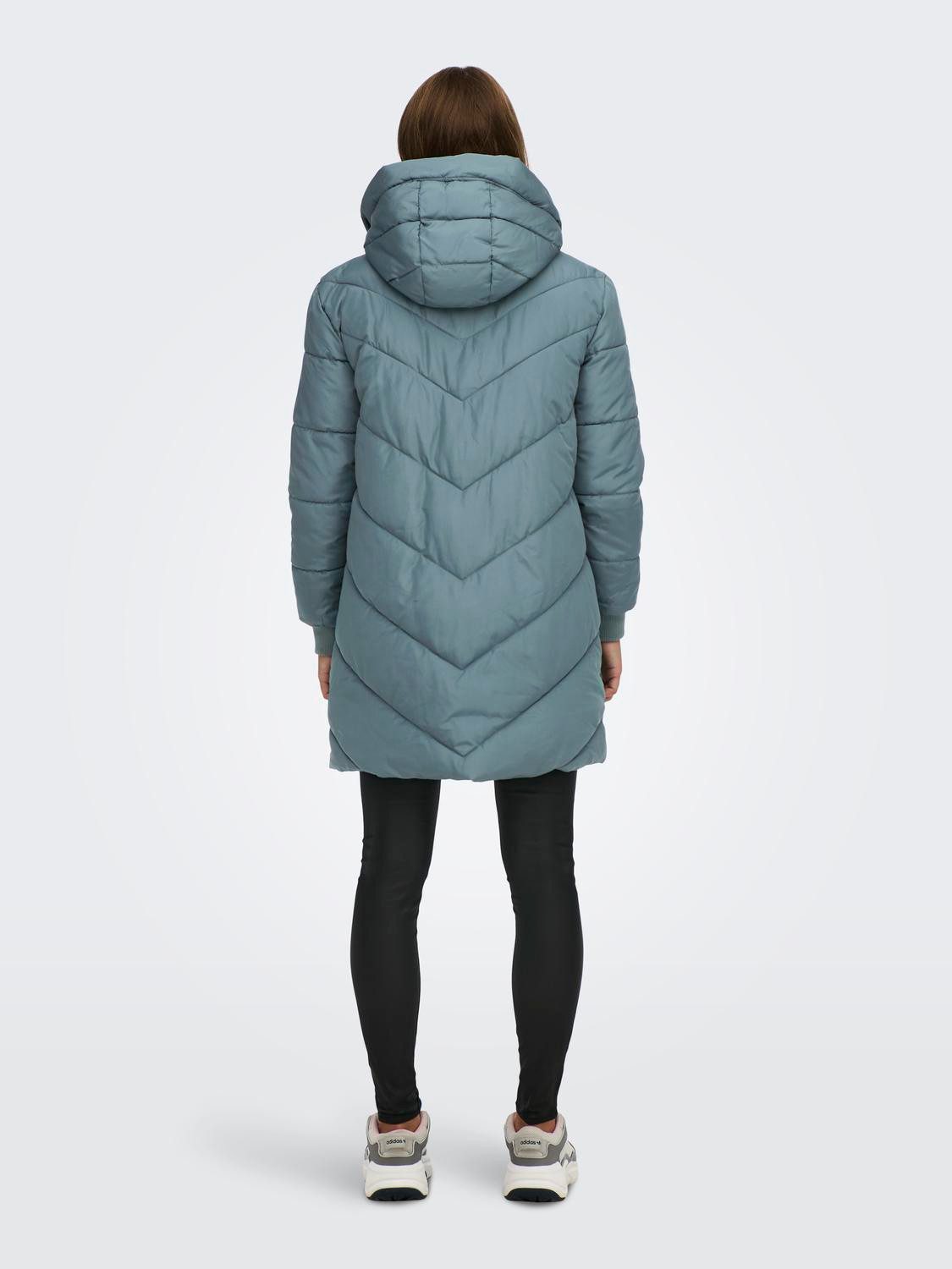JDY Gewatteerde jas JDYSKYLAR LIFE HOOD JACKET OTW NOOS