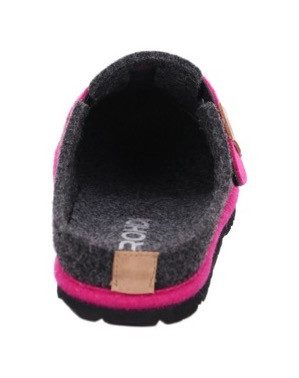 Rohde Pantoffels MERAN pantoffel, klomp, instapper met klittenbandriem
