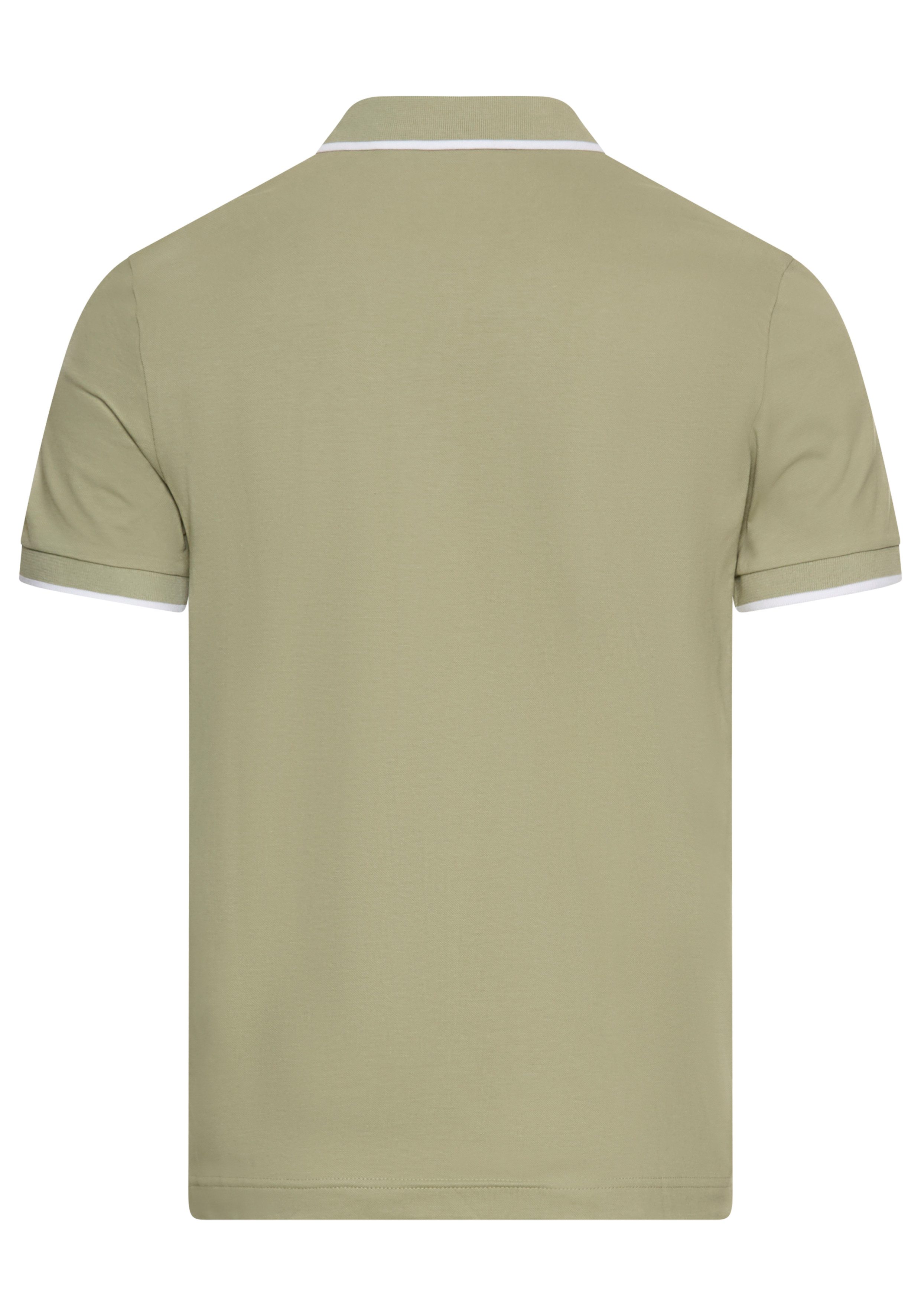 Boss Orange Poloshirt Passertip met boss badge