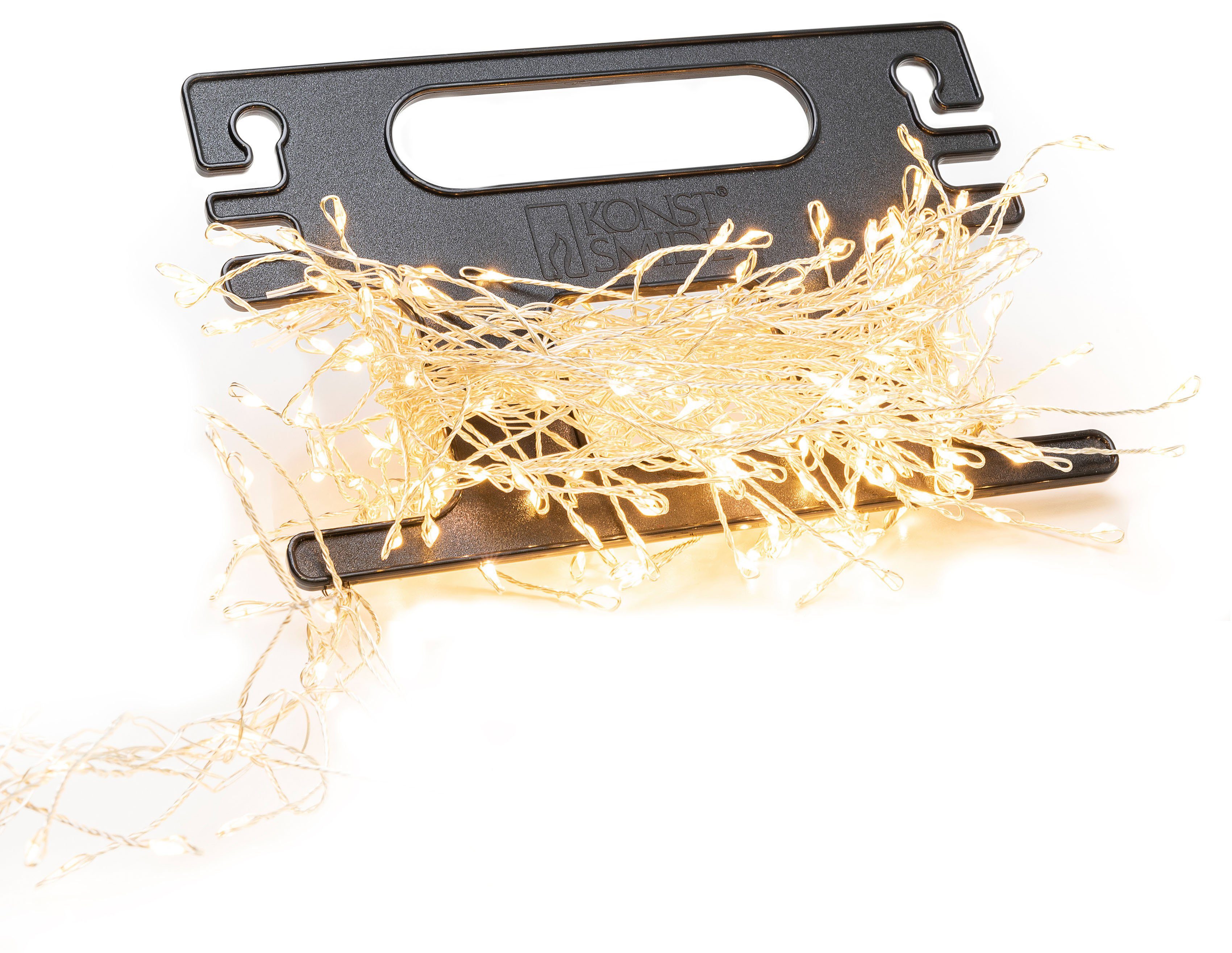 KONSTSMIDE Led-lichtsnoer Kerstversiering buiten Micro-led-clusterverlichting Cluster, met haspel (1 stuk)