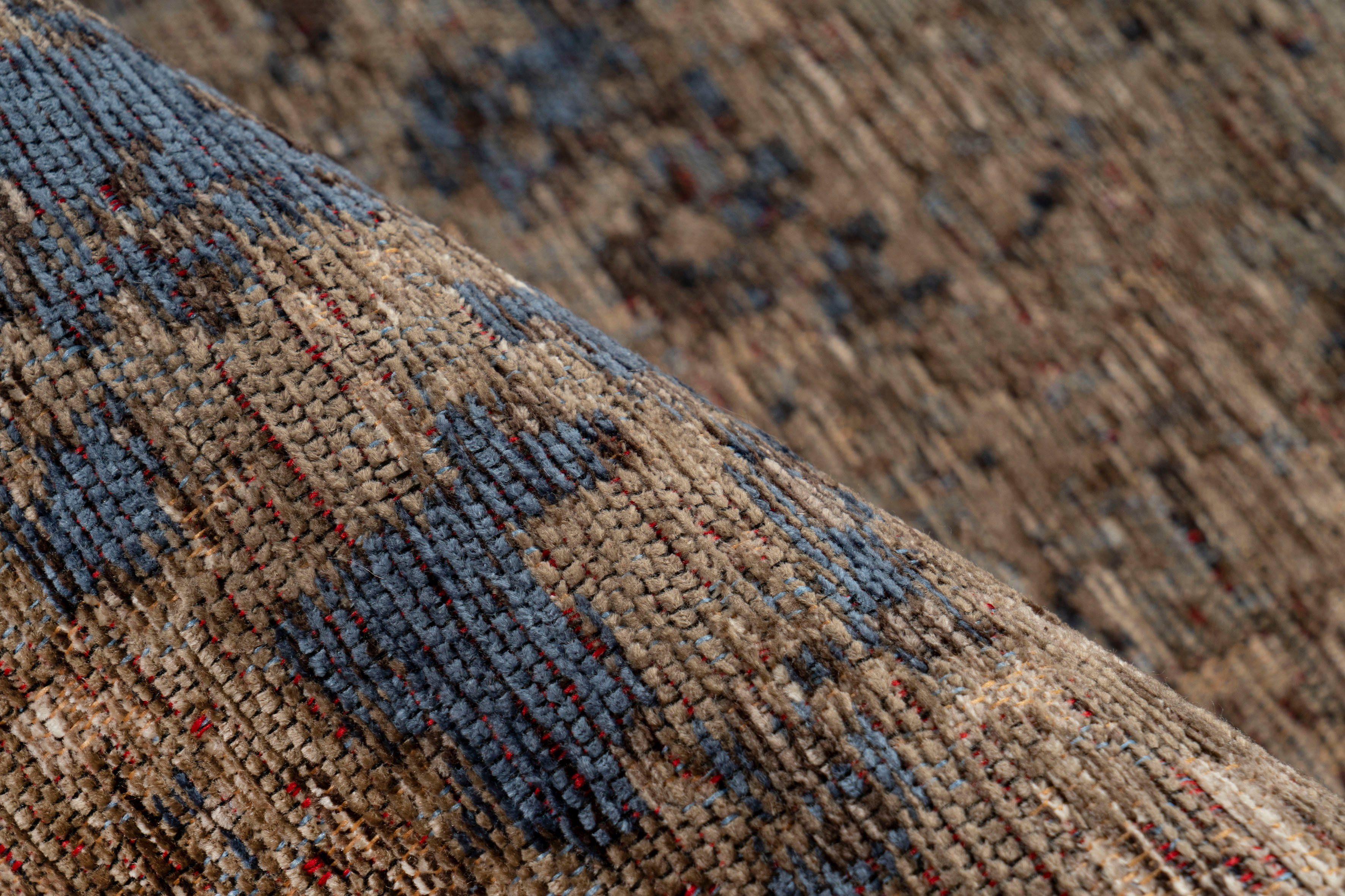Padiro Vloerkleed Charme 625 Chenille vlakweefsel in vintage stijl