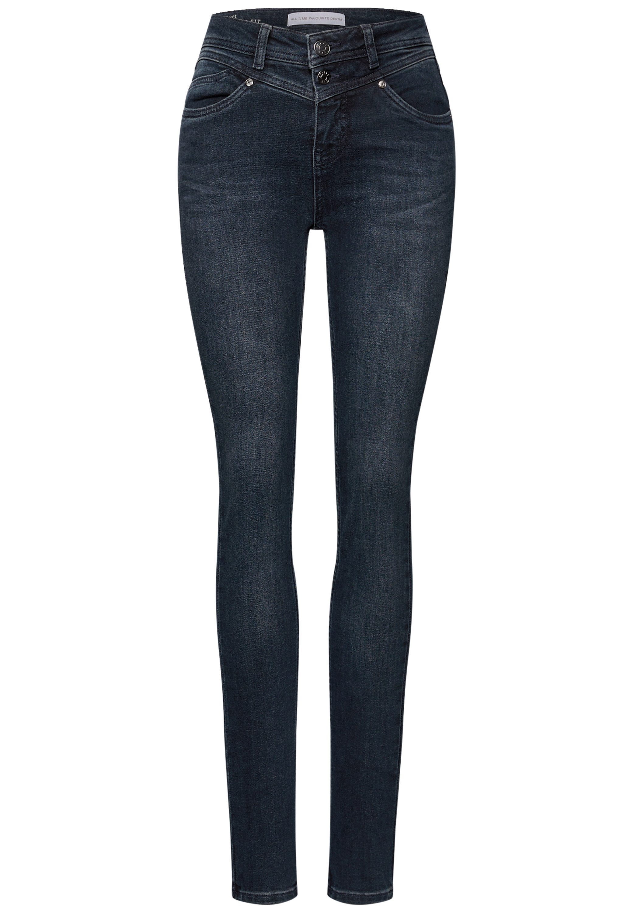 STREET ONE Slim fit jeans Style York in 5-pocket-stijl en met stretch