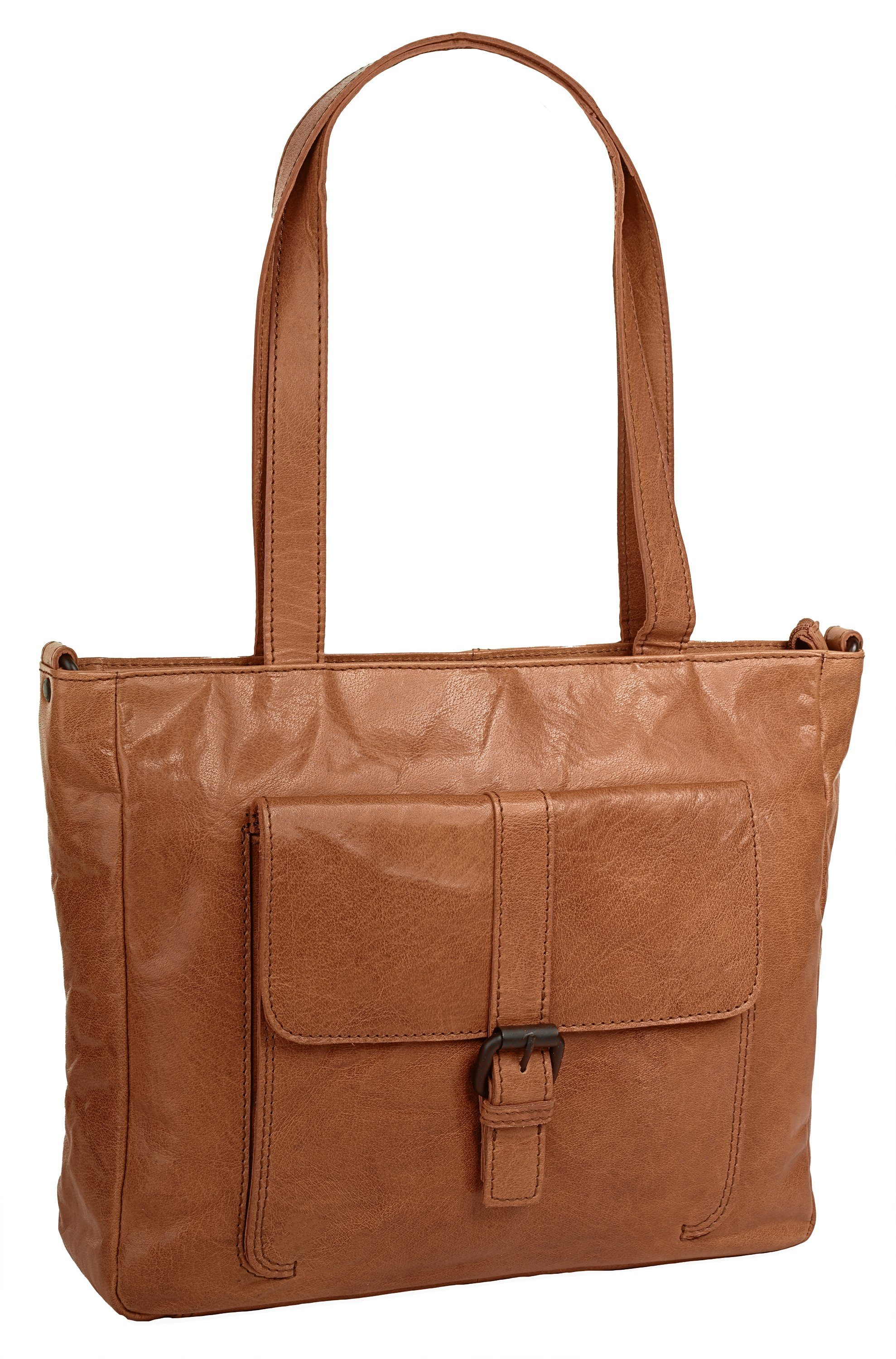 Spikes & Sparrow Shopper echt leder