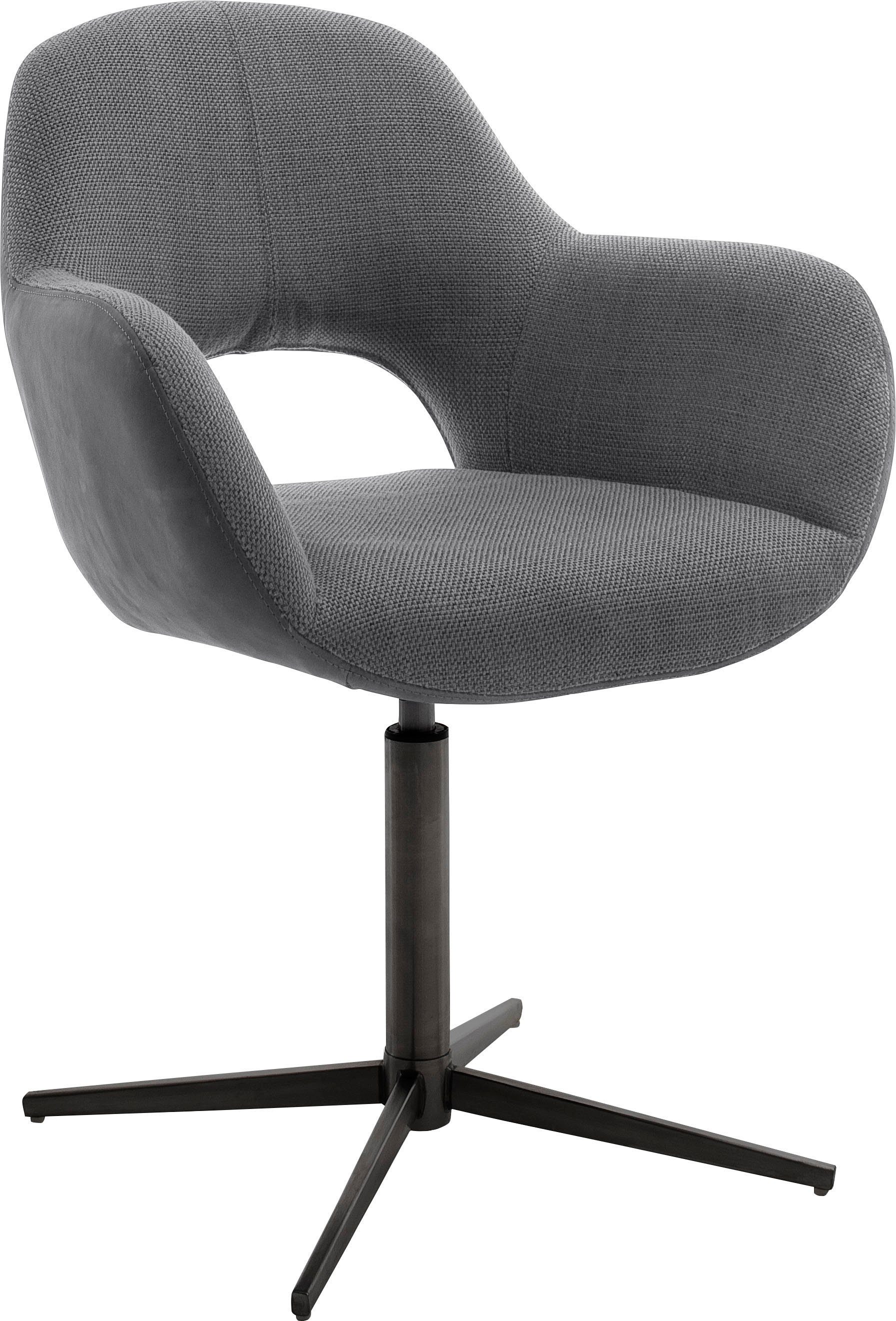 MCA furniture Eetkamerstoel MELROSE Stoel 360º draaibaar met nivellering (set, 2 stuks)