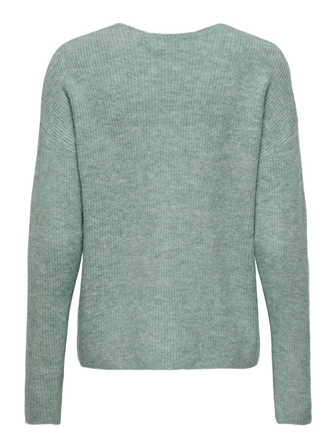 Only Trui met V-hals ONLCAMILLA V-NECK L/S PULLOVER KNT NOOS