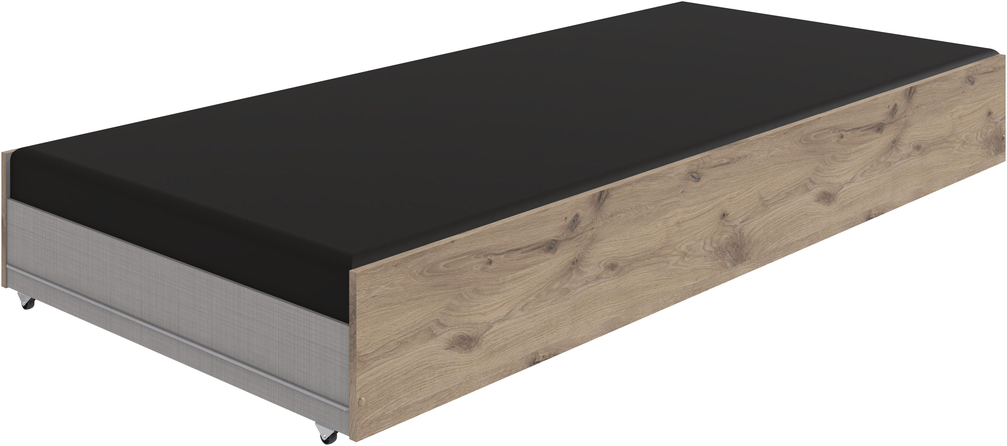 Wimex Bedlade Norderney passend voor het bed kan worden gebruikt als bedlade of duo-lig toebehoren voor kinderbedden wit