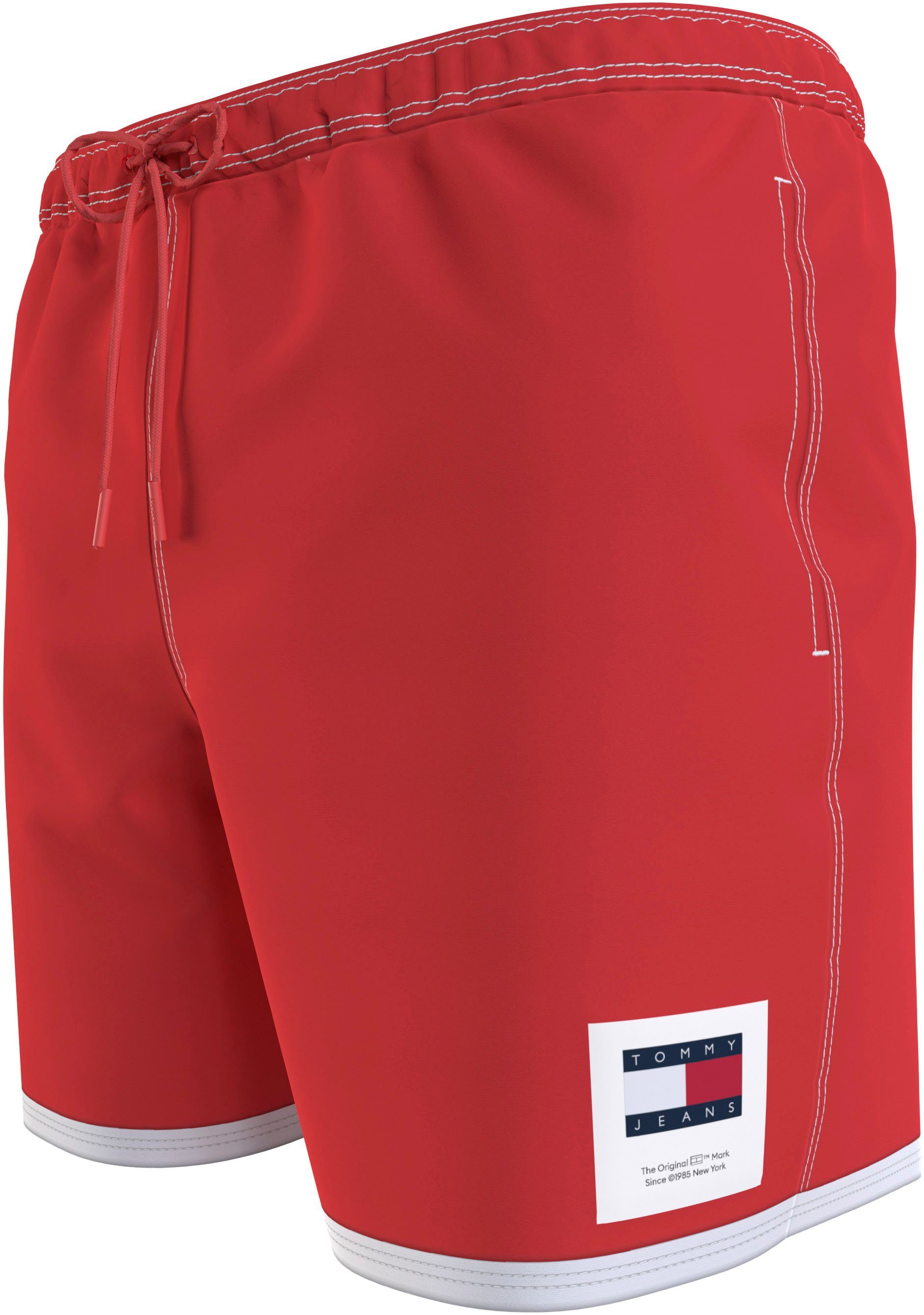 Tommy Hilfiger Swimwear Zwemshort SF MEDIUM DRAWSTRING met contrastkleurige details