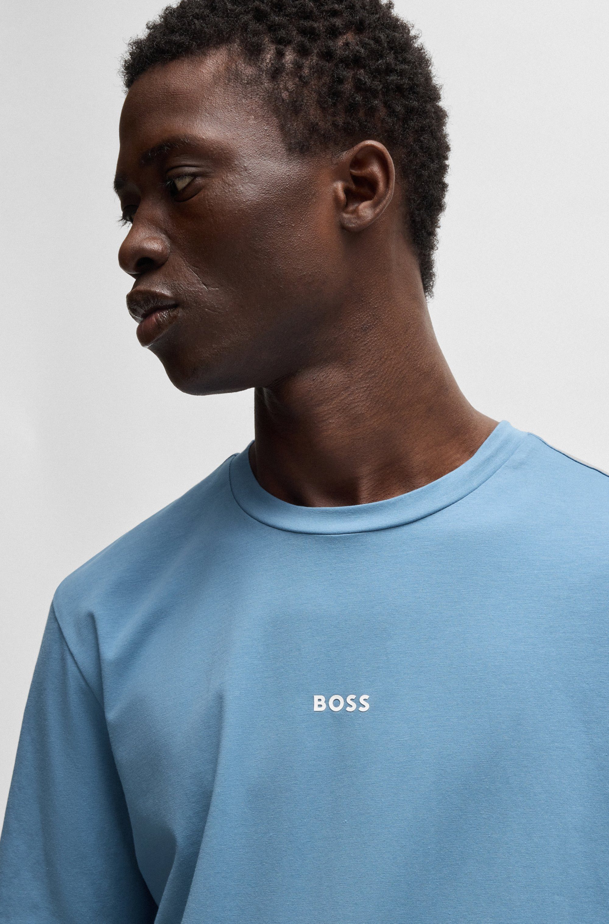 Boss Orange T-shirt TChup met een ronde hals